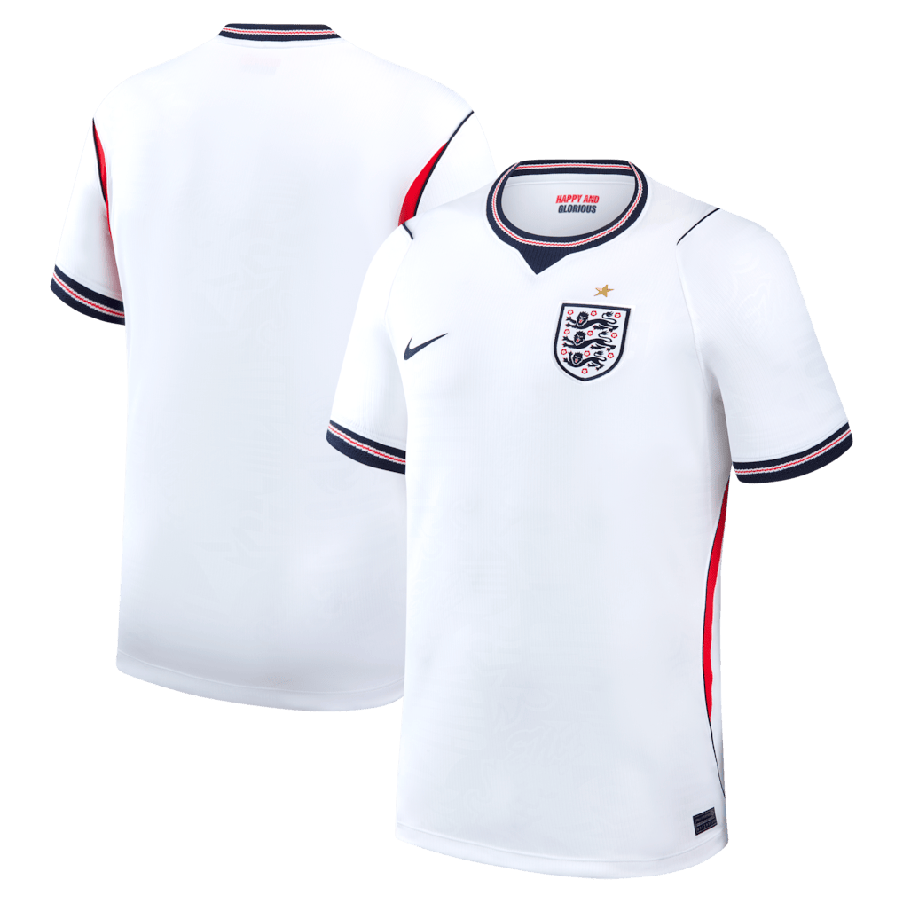 England National Team 2026 Home Stadium Men Jersey - White - Jersey Teams