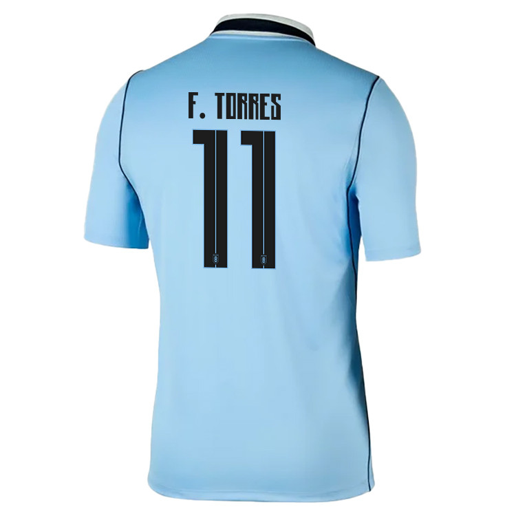 Facundo Torres 11 Uruguay National Team 2026 Home Jersey - Blue, Men - Jersey Teams
