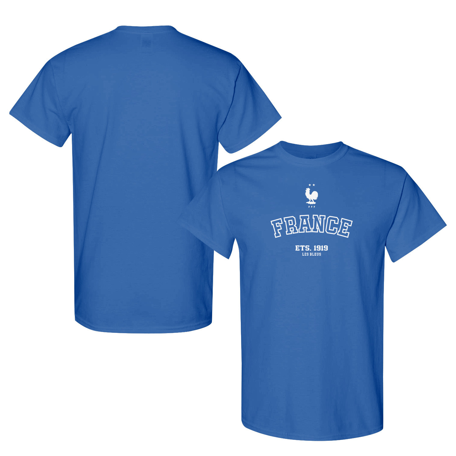 FIFA World Cup 2026 France Year Established Graphic Unisex T-Shirt - Blue - Jersey Teams