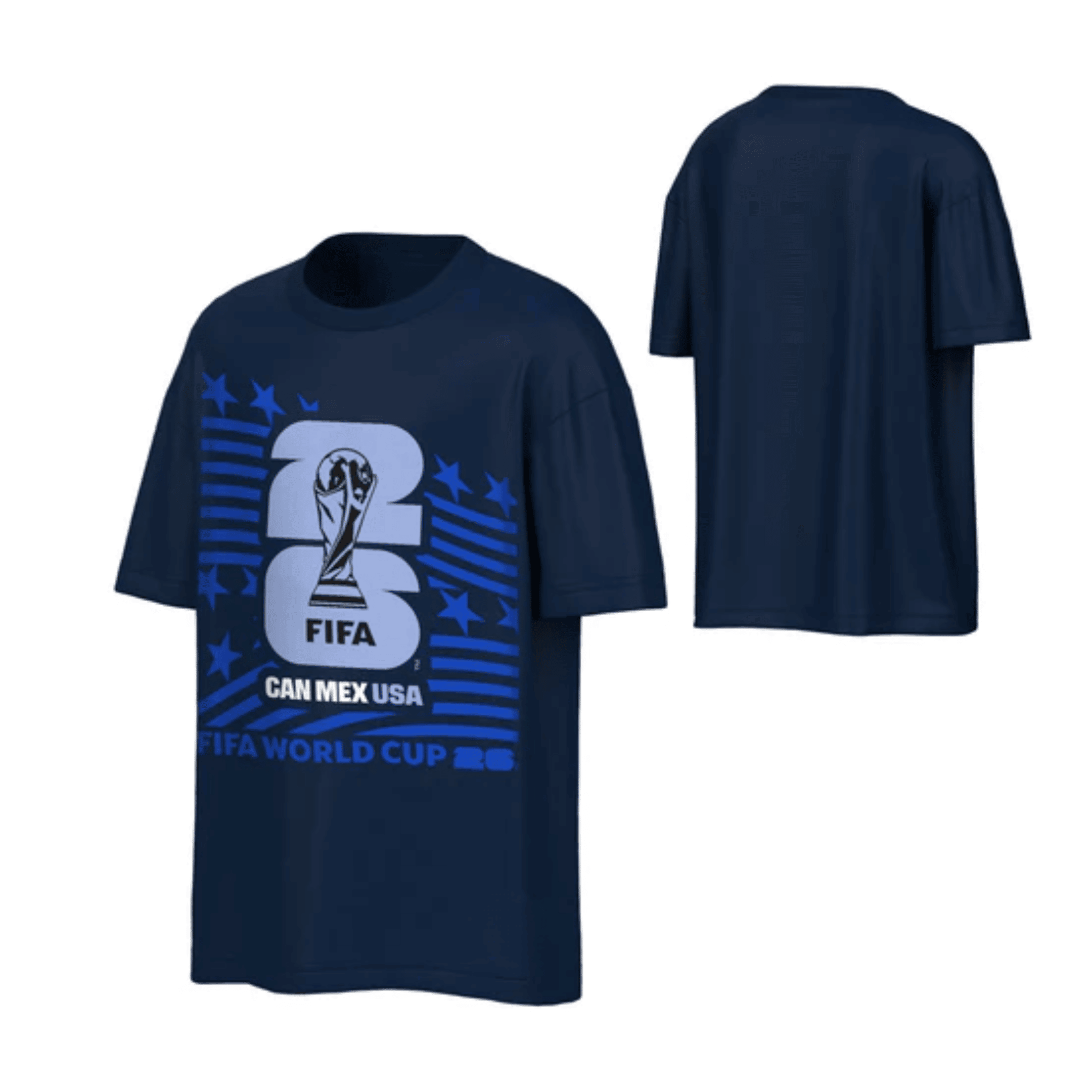 FIFA World Cup 2026 Host USA Emblem T-shirt - Navy - Jersey Teams