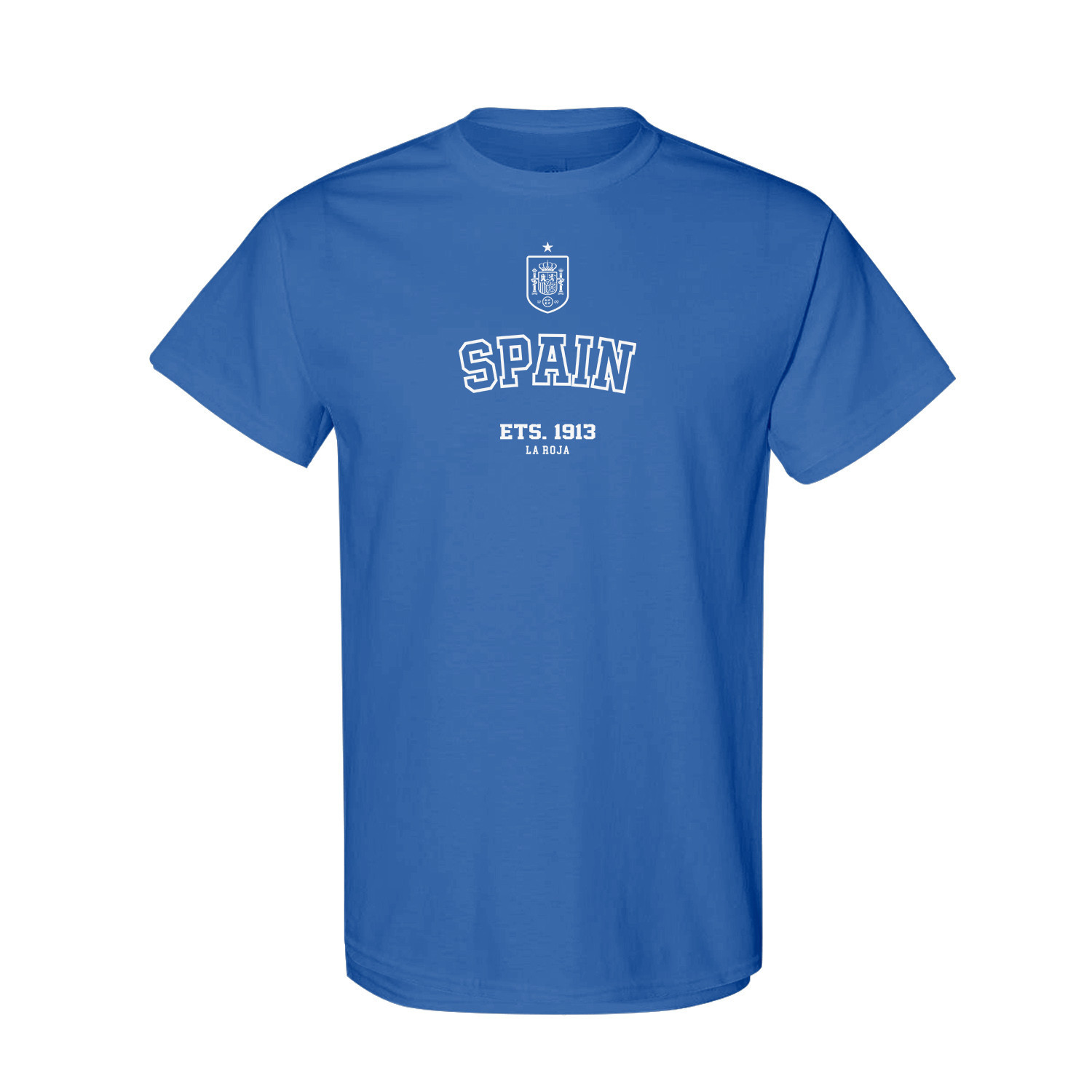 FIFA World Cup 2026 Spain Year Established Graphic Unisex T-Shirt - Blue - Jersey Teams