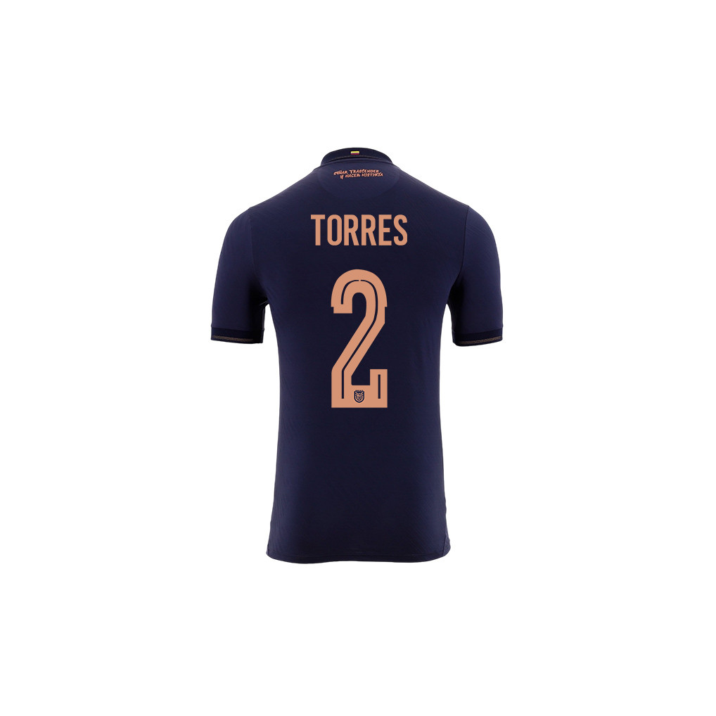 Félix Torres 2 Youth Ecuador National Team 2026 Away Jersey - Navy - Jersey Teams