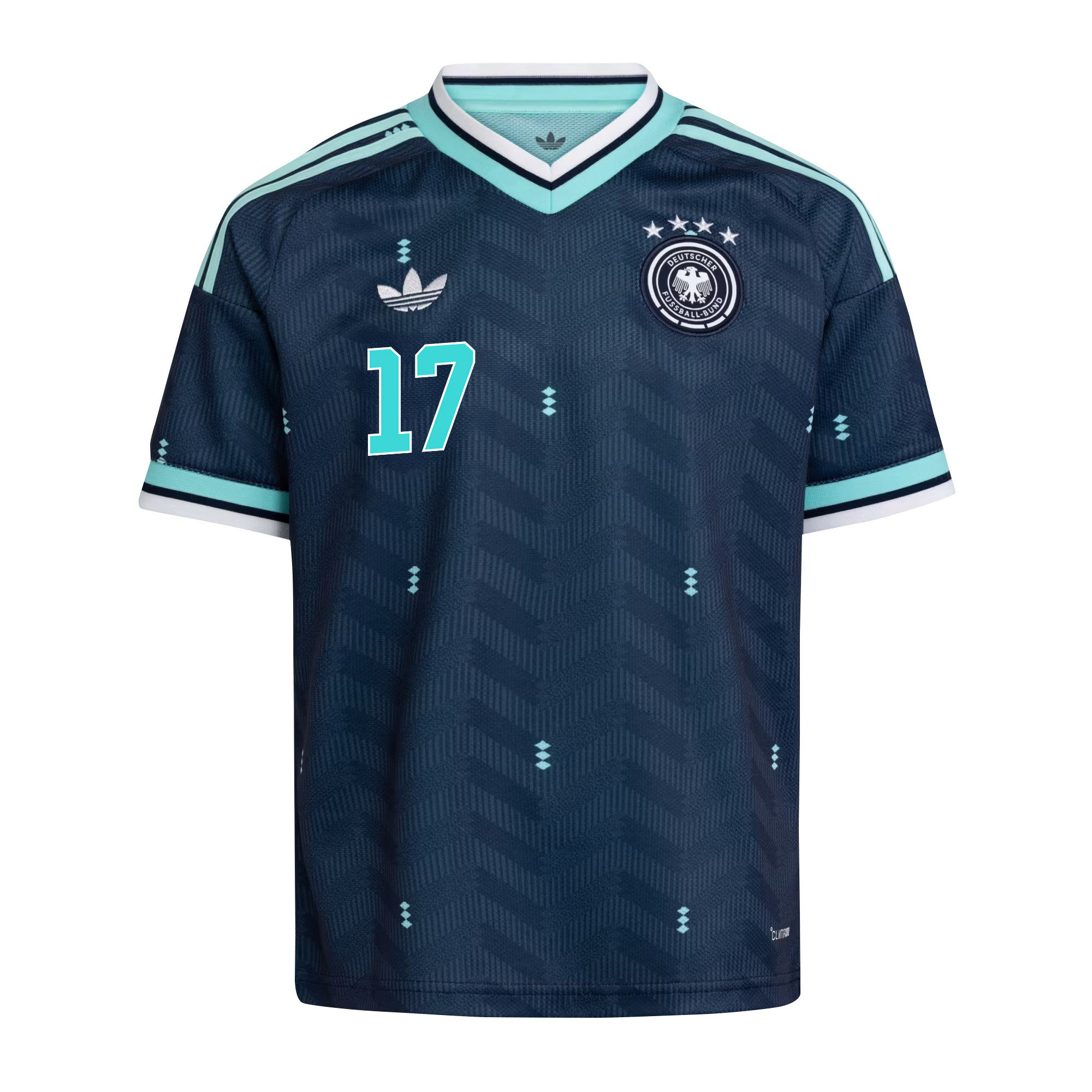Florian Wirtz 17 Youth Germany National Team 2026 Away Jersey - Navy - Jersey Teams