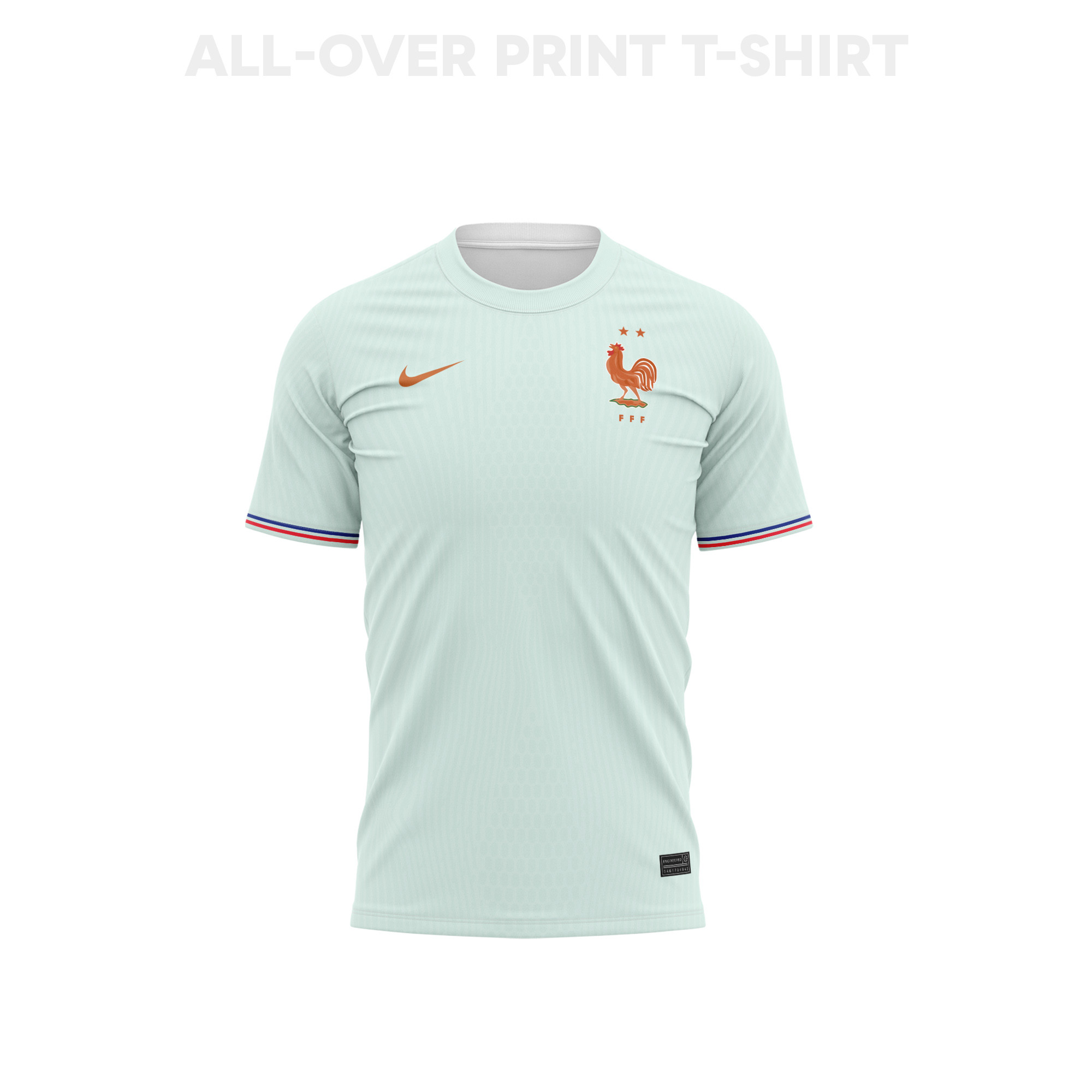 France 2026 Away 3D T-Shirt Fully Printed – Unisex, Green - Jersey Teams