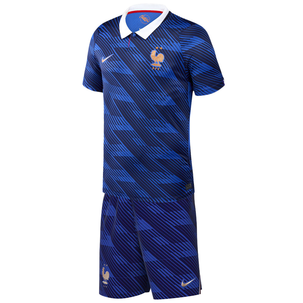 France 2026 Home Men Jersey & Shorts Set – Blue - Jersey Teams