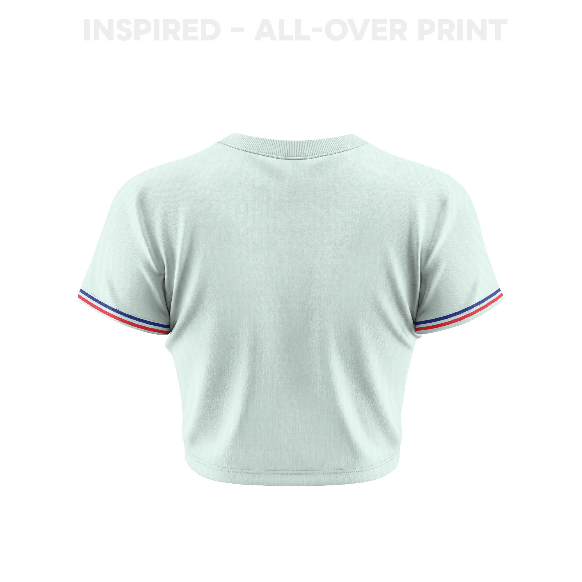 France 2026 Women's Away All-Over Print Cropped Jersey - Green - Jersey Teams