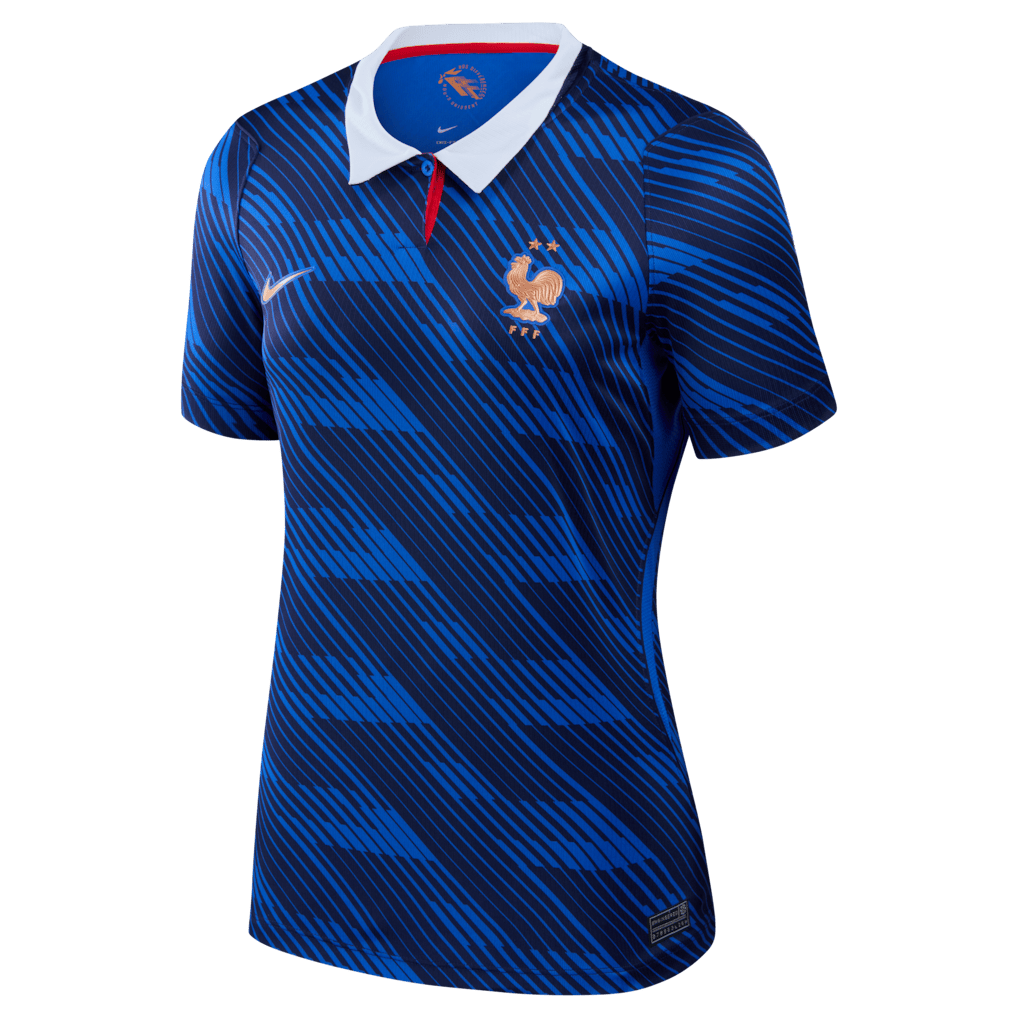 France National Team Women’s 2026 Home Stadium Jersey – Blue – Jersey Teams