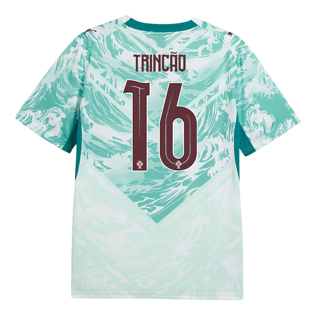 Francisco Trincão 16 Portugal National Team 2026 Away Jersey - White, Men - Jersey Teams