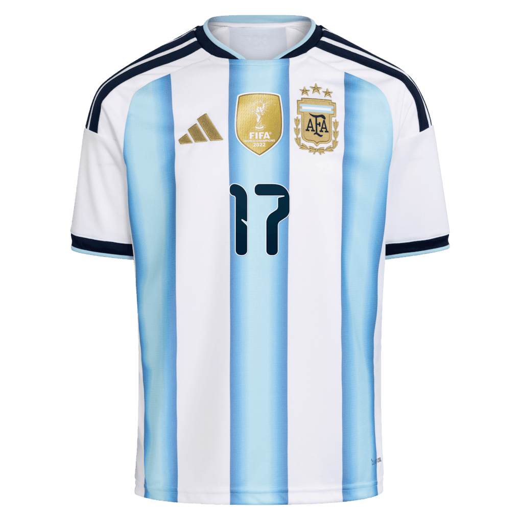 Garnacho 17 Argentina 2026 KIDS Home Jersey – Jersey Teams