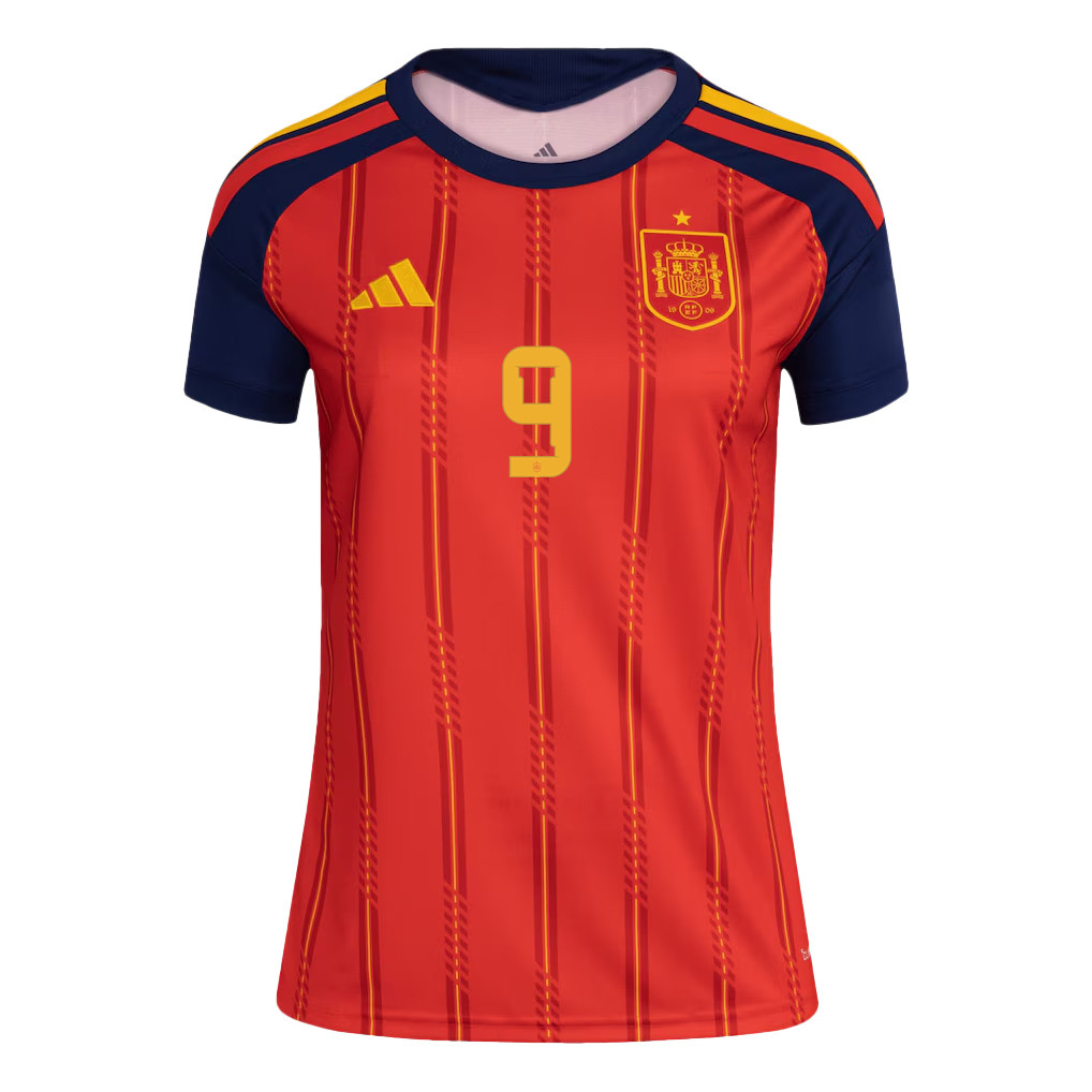 Gavi 9 Women's Spain National Team 2026 Home Jersey - Red - Jersey Teams