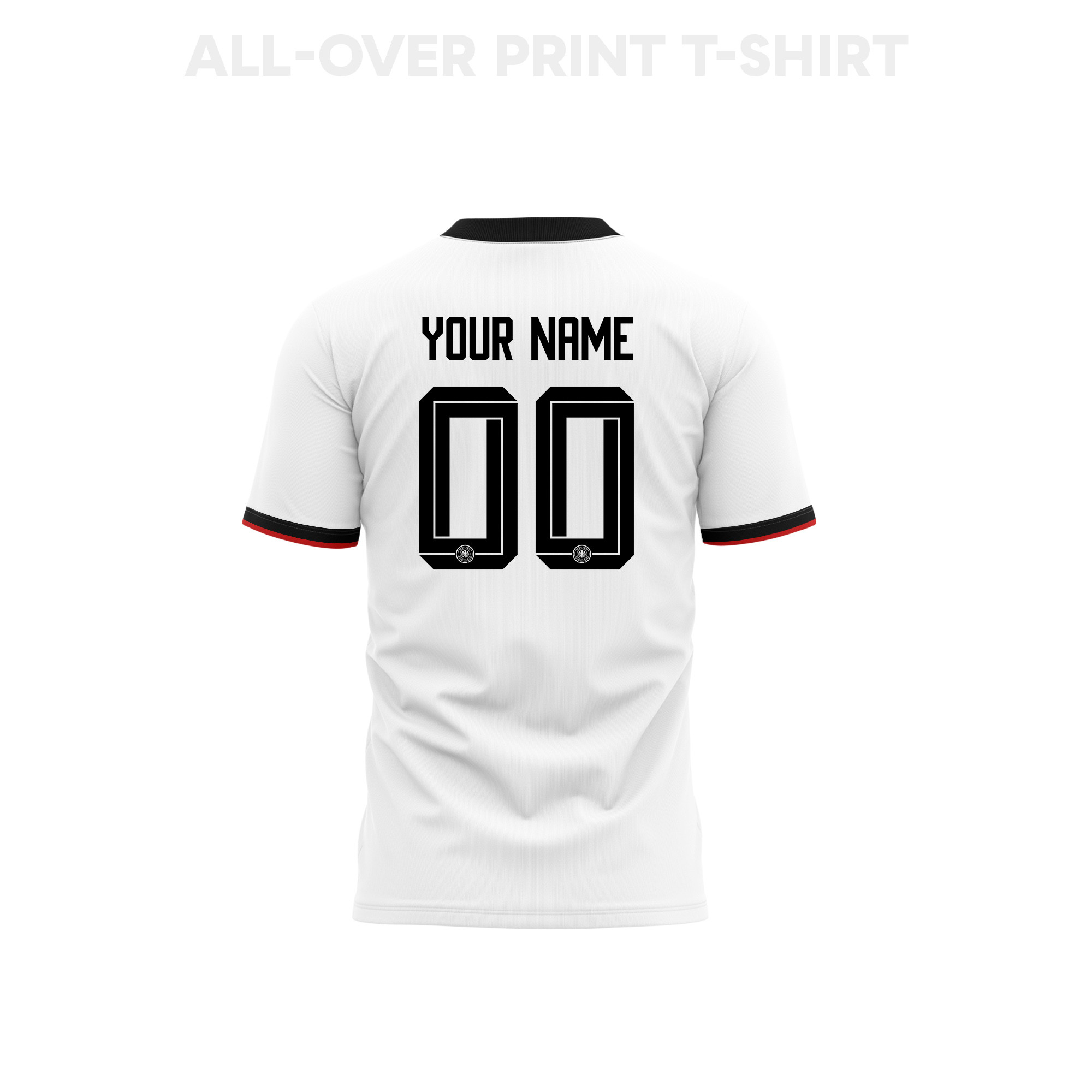 Germany 2026 Home 3D T-shirt Fully Printed – Personalized – Unisex, White - Jersey Teams