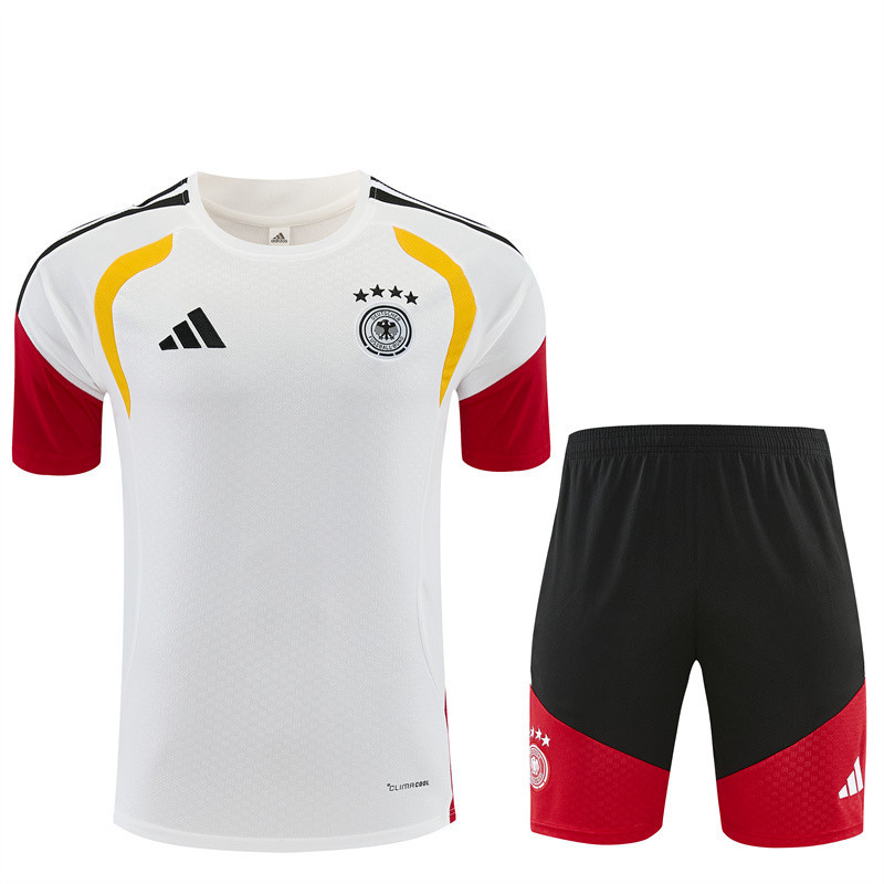 Germany National Team 2026 World Cup Training Shorts Set – White - Jersey Teams