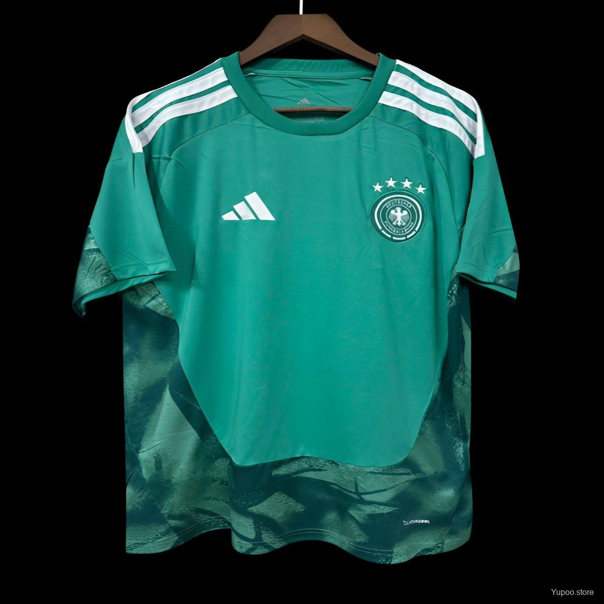 Germany National Team World Cup 2026 Goalkeeper Jersey - Men Green - Jersey Teams