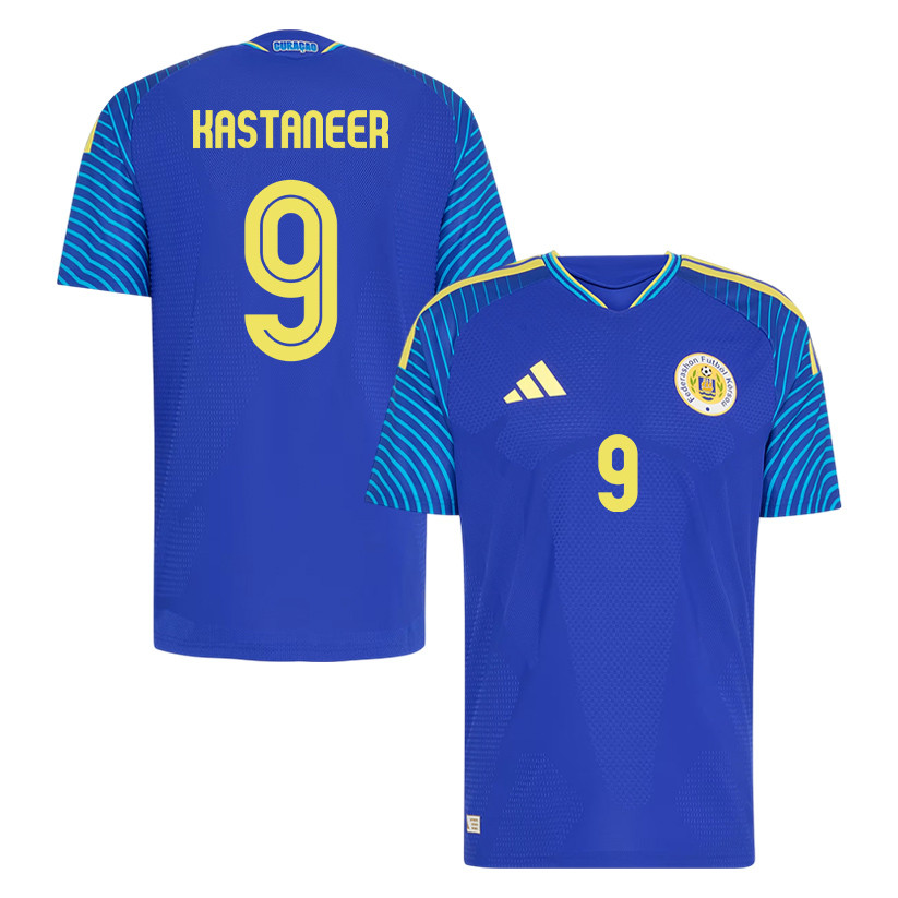 Gervane Kastaneer 9 Curacao 2026 Home Jersey - Blue, Men - Jersey Teams