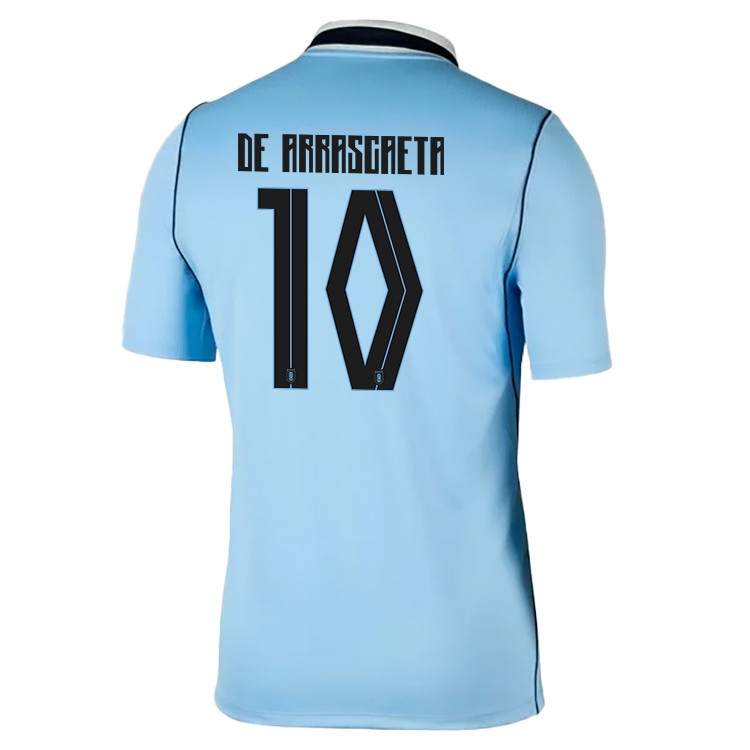 Giorgian de Arrascaeta 10 Uruguay National Team 2026 Home Jersey - Blue, Men - Jersey Teams
