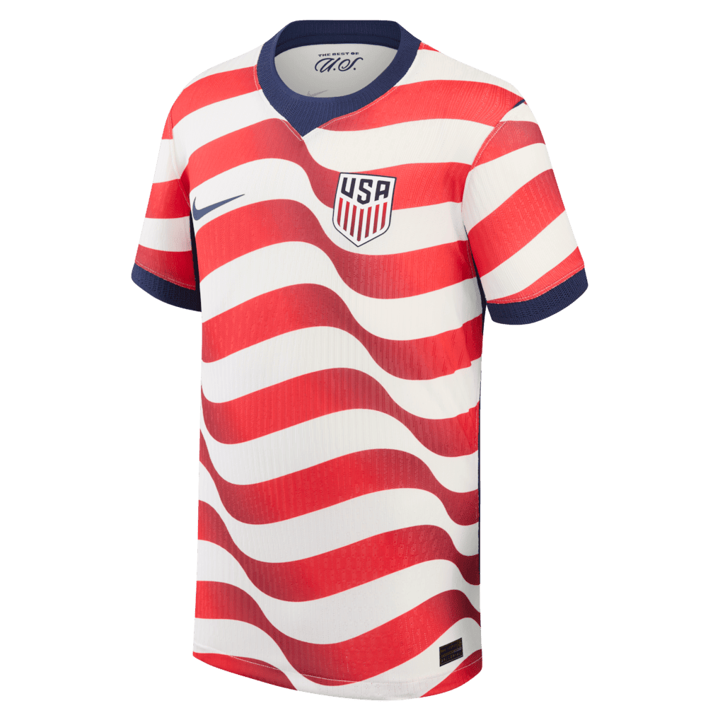 Giovanni Reyna 7 USMNT Youth 2026 Home Match Jersey - White - Jersey Teams