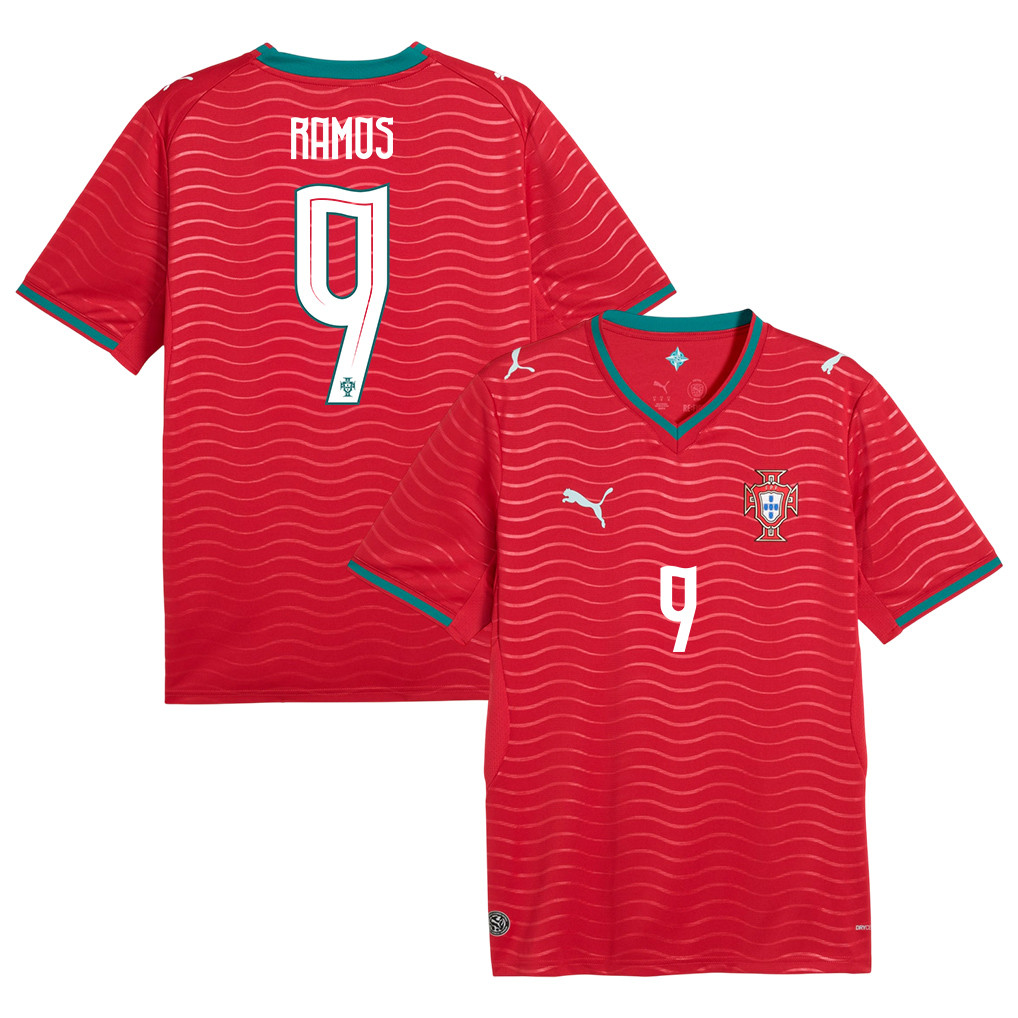 Gonçalo Ramos 9 Portugal National Team 2026 Home Jersey - Red, Men - Jersey Teams