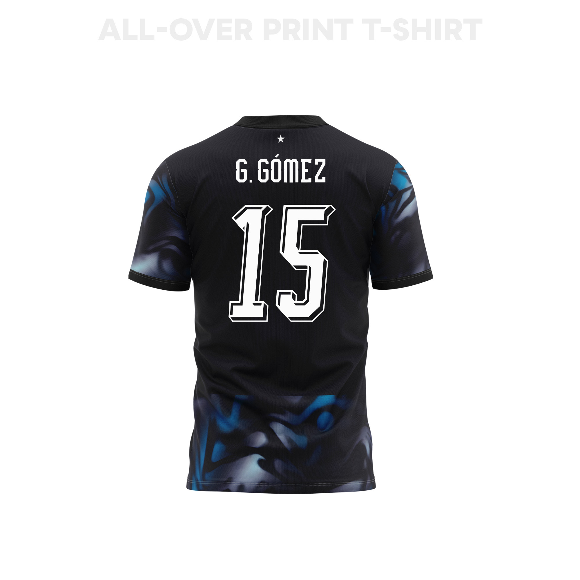 Gustavo Gómez 15 Paraguay 2026 Away 3D T-Shirt Fully Printed – Unisex, Navy - Jersey Teams