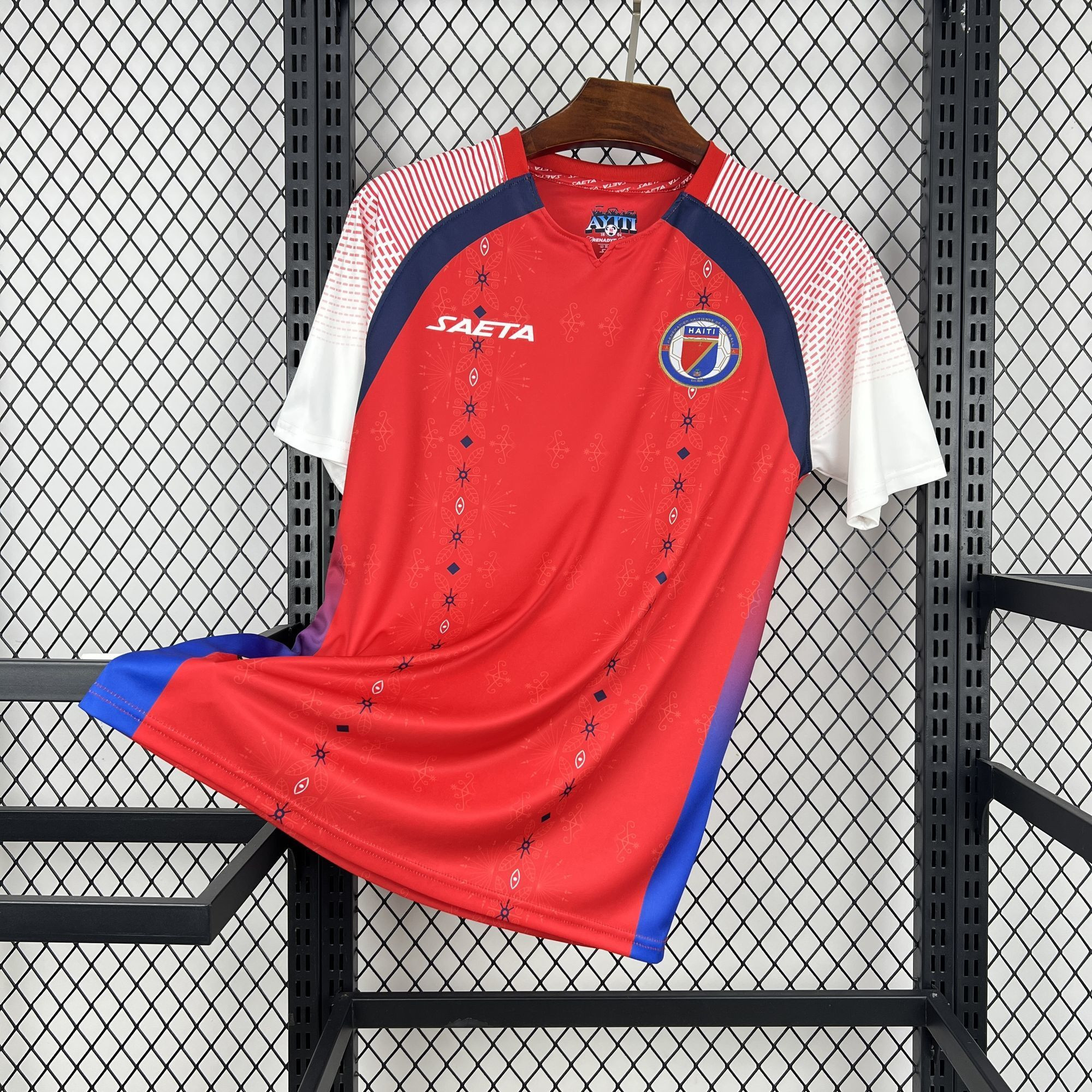 Haiti National Team World Cup 2026 Third Jersey - Men Kit Red - Jersey Teams
