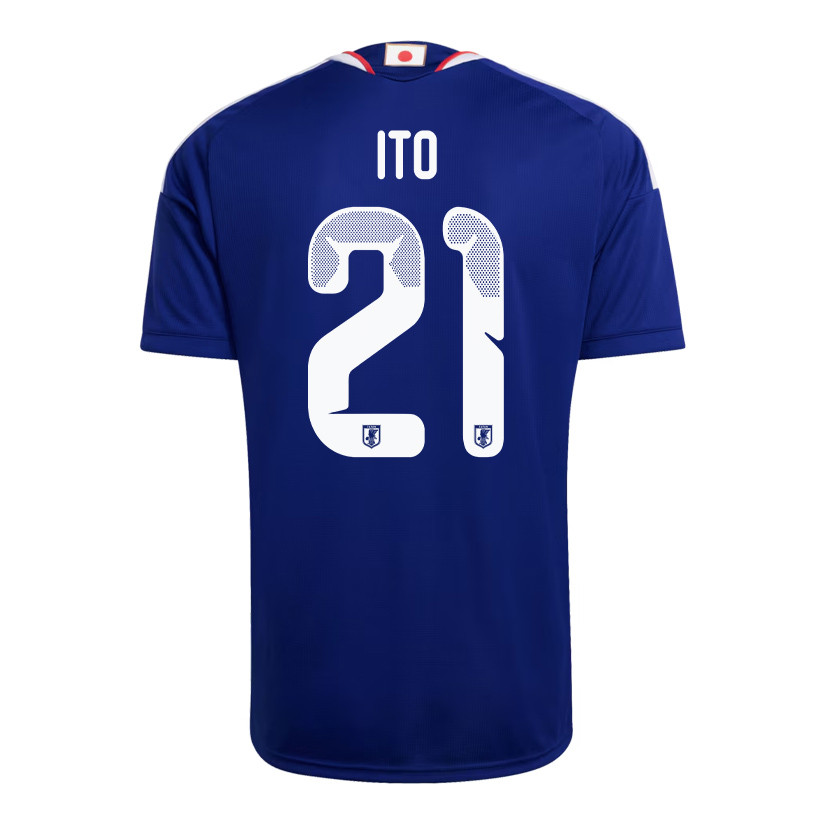 Hiroki Ito 21 Japan National Team 2026 Home Jersey - Blue, Men - Jersey Teams