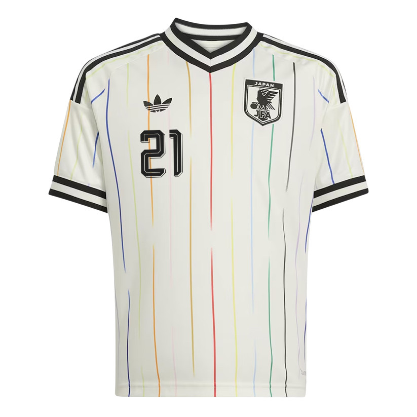 Hiroki Ito 21 Youth Japan National Team 2026 Away Jersey - Off White - Jersey Teams