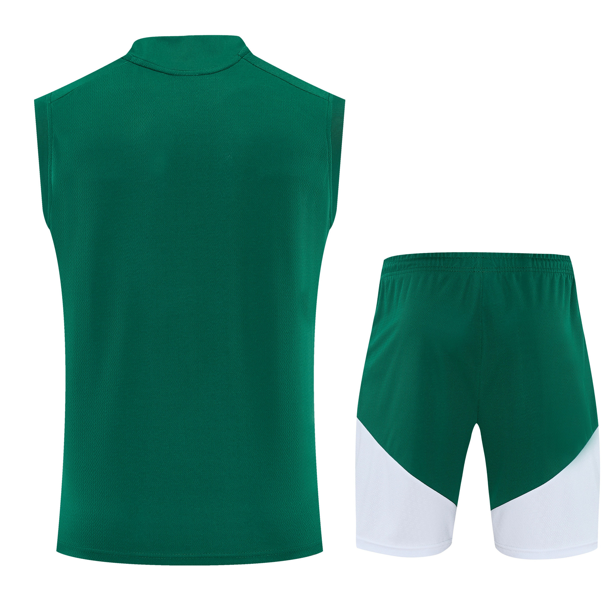 Italy 2026-27 Sleeveless Training Set Men Soccer Kit – Green - Jersey Teams