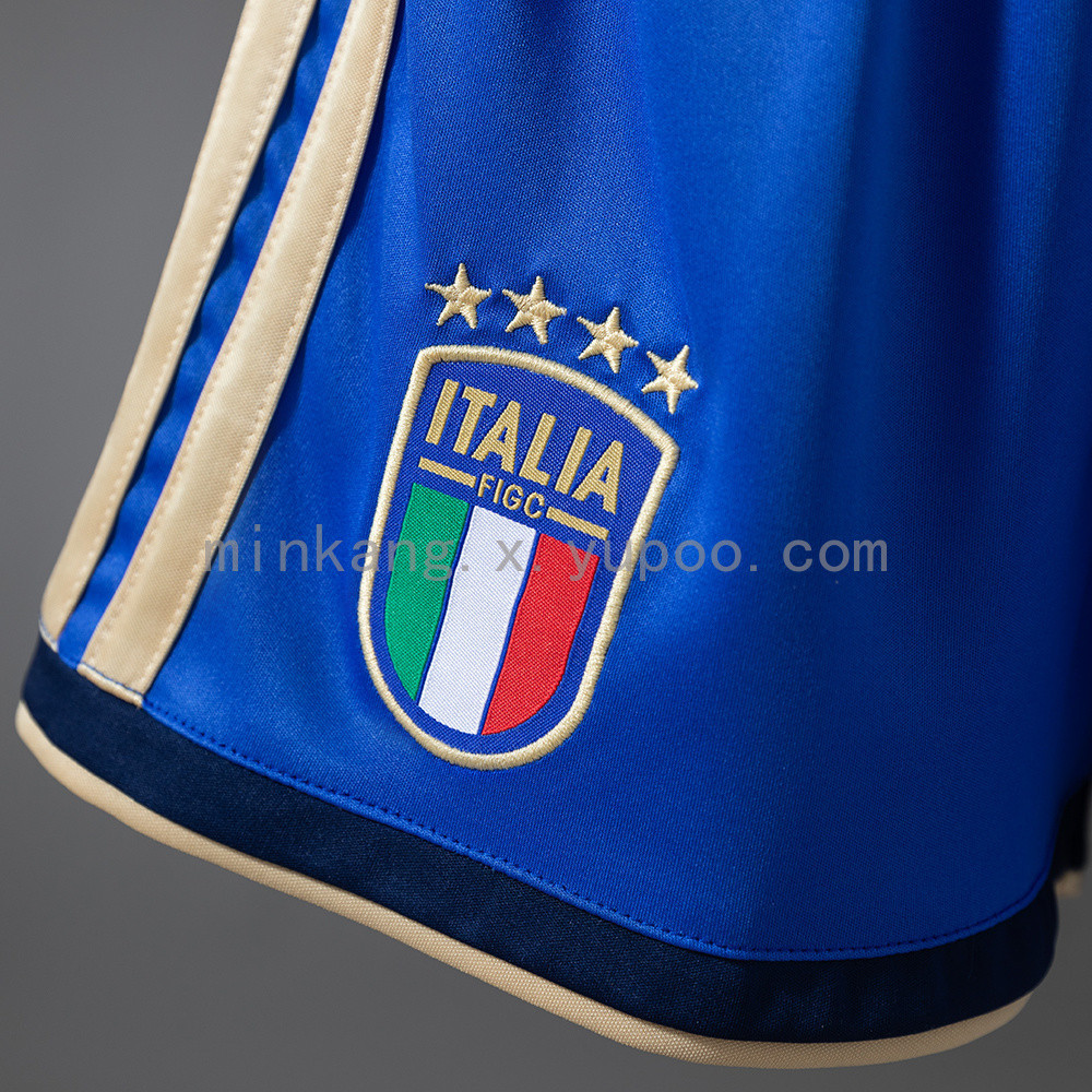 Italy National Team 2026 Home Shorts - Men Blue - Jersey Teams