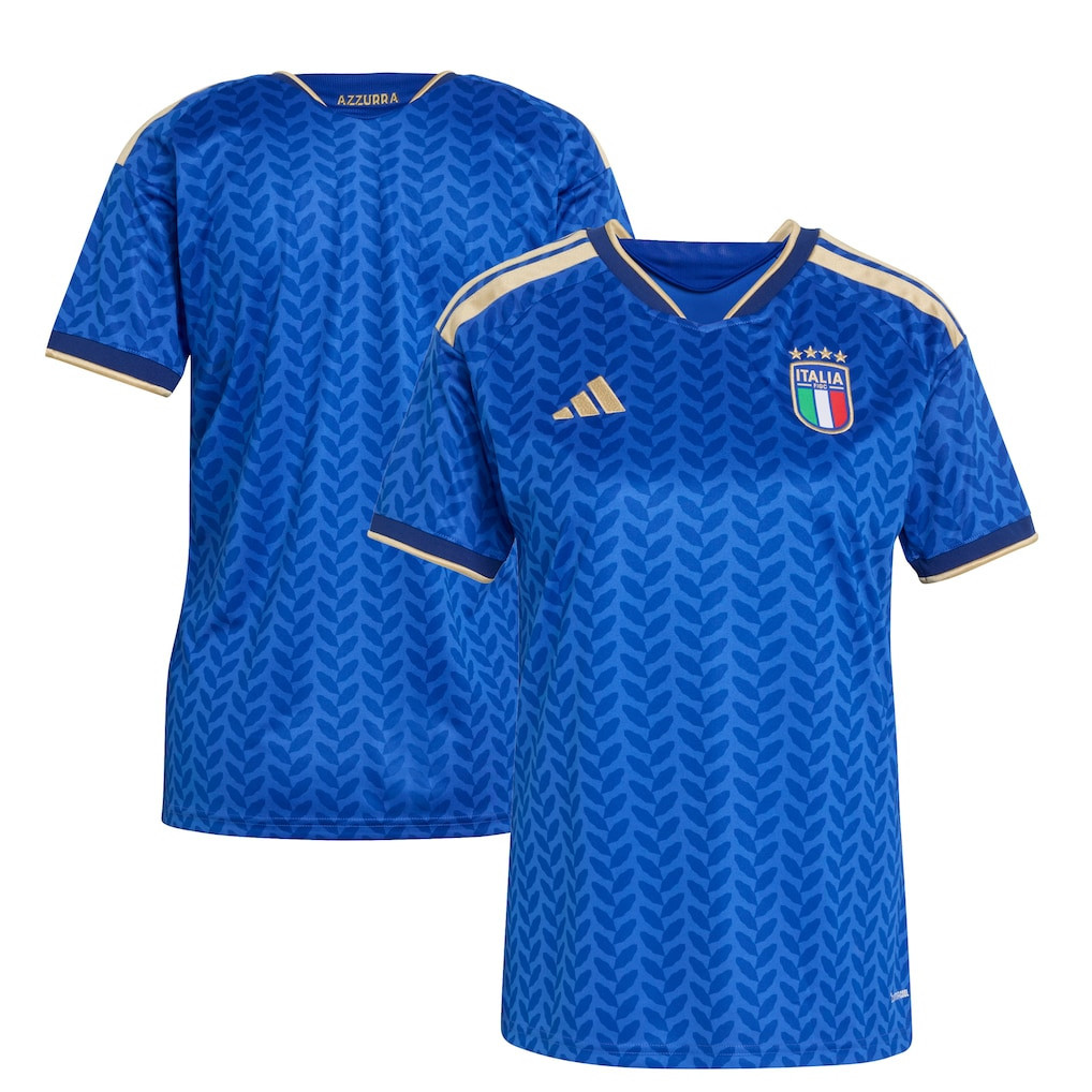 Italy National Team FIFA x World Cup 2026 Home Women Jersey - Blue - Jersey Teams