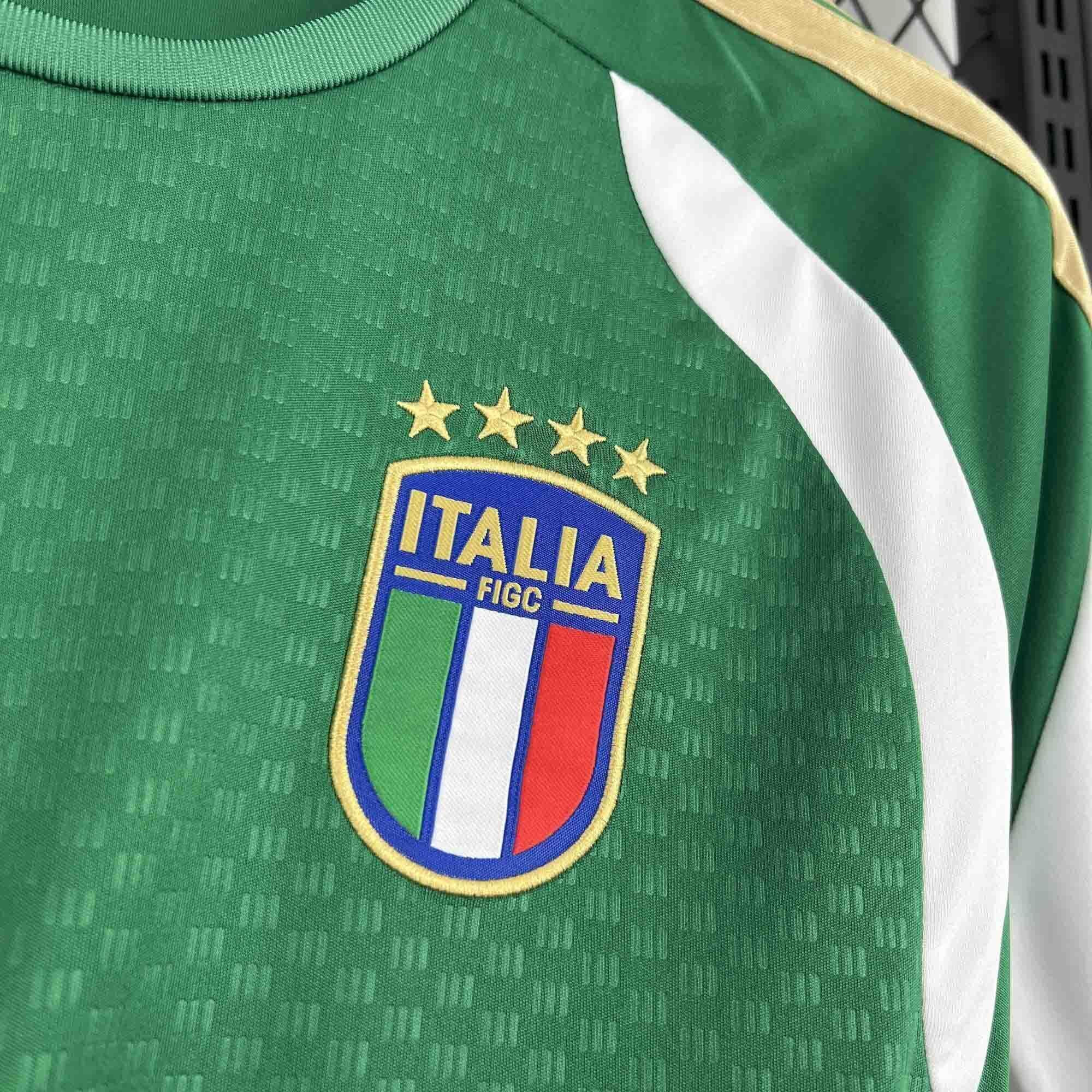 Italy National Team World Cup 2026 Training Green Jersey - Men Kit - Jersey Teams