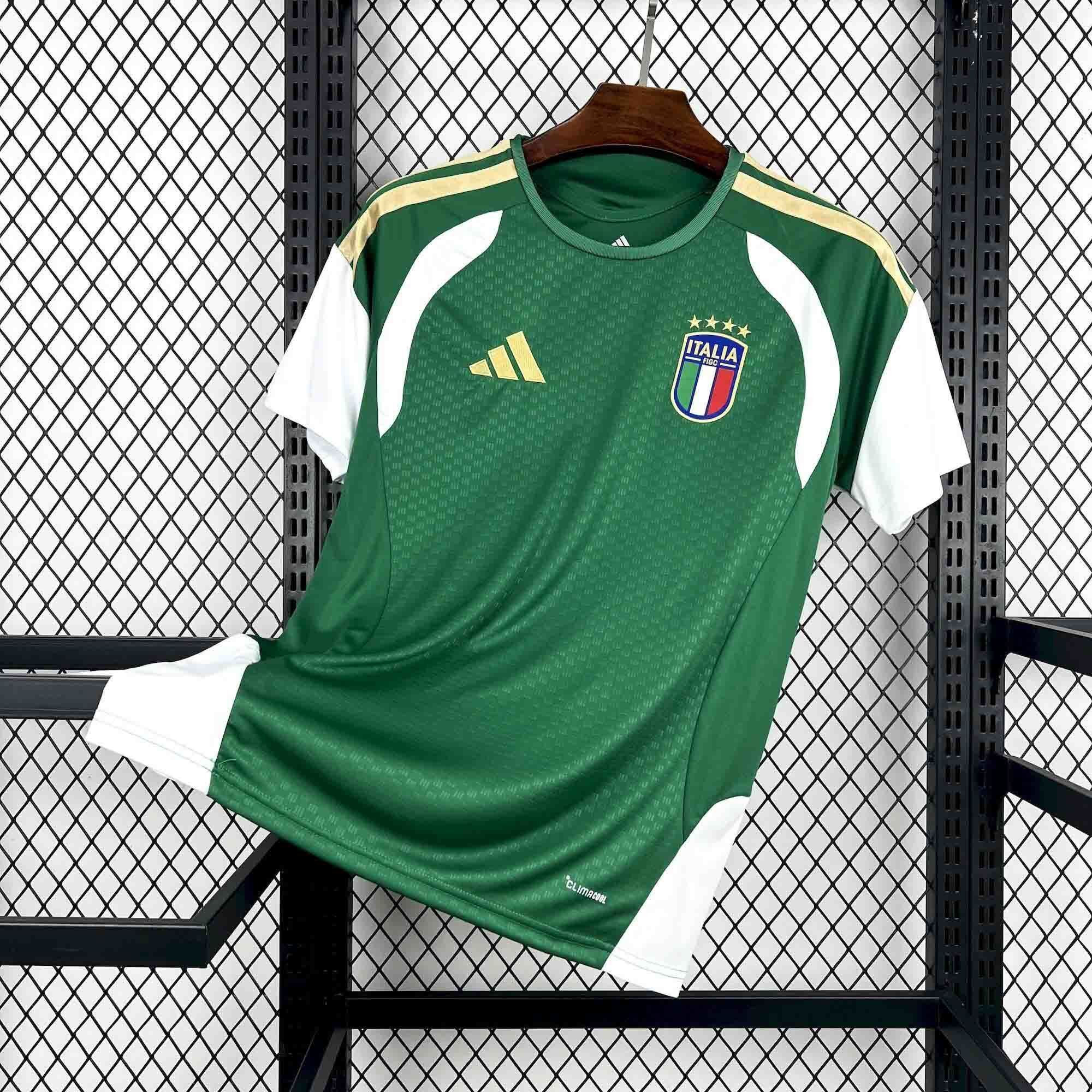 Italy National Team World Cup 2026 Training Green Jersey - Men Kit - Jersey Teams
