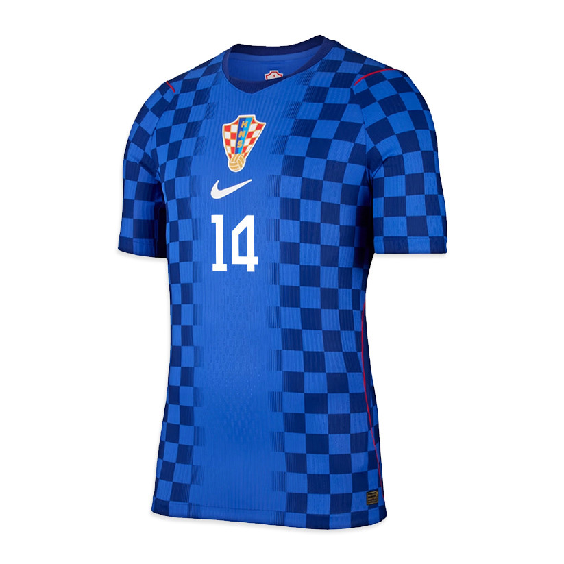 Ivan Perisic 14 Croatia National Team 2026 Away Jersey - Men, Blue - Jersey Teams