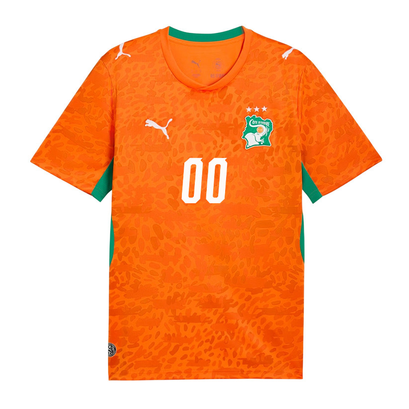 Ivory Coast National Team 2026 Personalized Home Jersey - Orange, Men - Jersey Teams