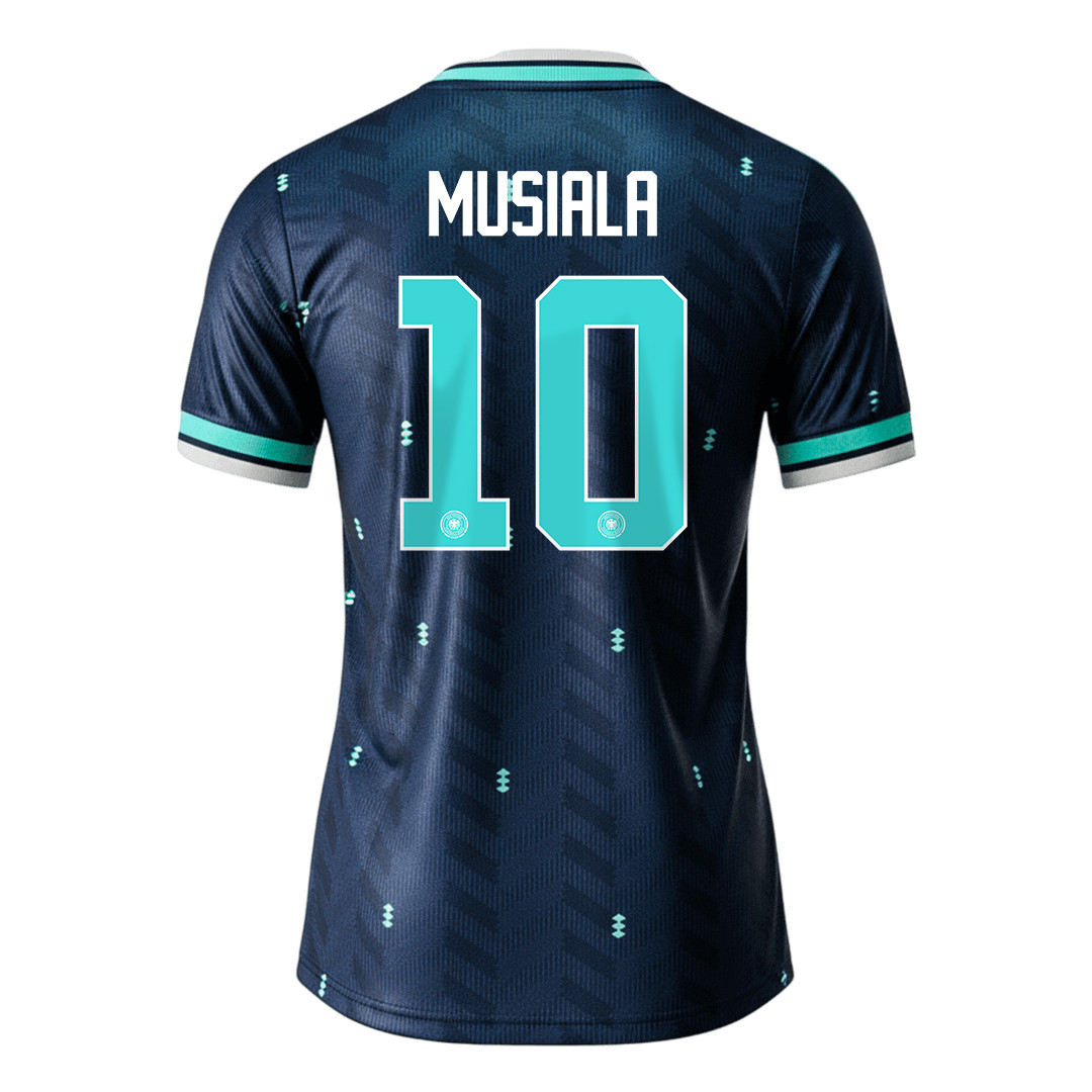 Jamal Musiala 10 Women's Germany National Team 2026 Away Jersey - Navy - Jersey Teams