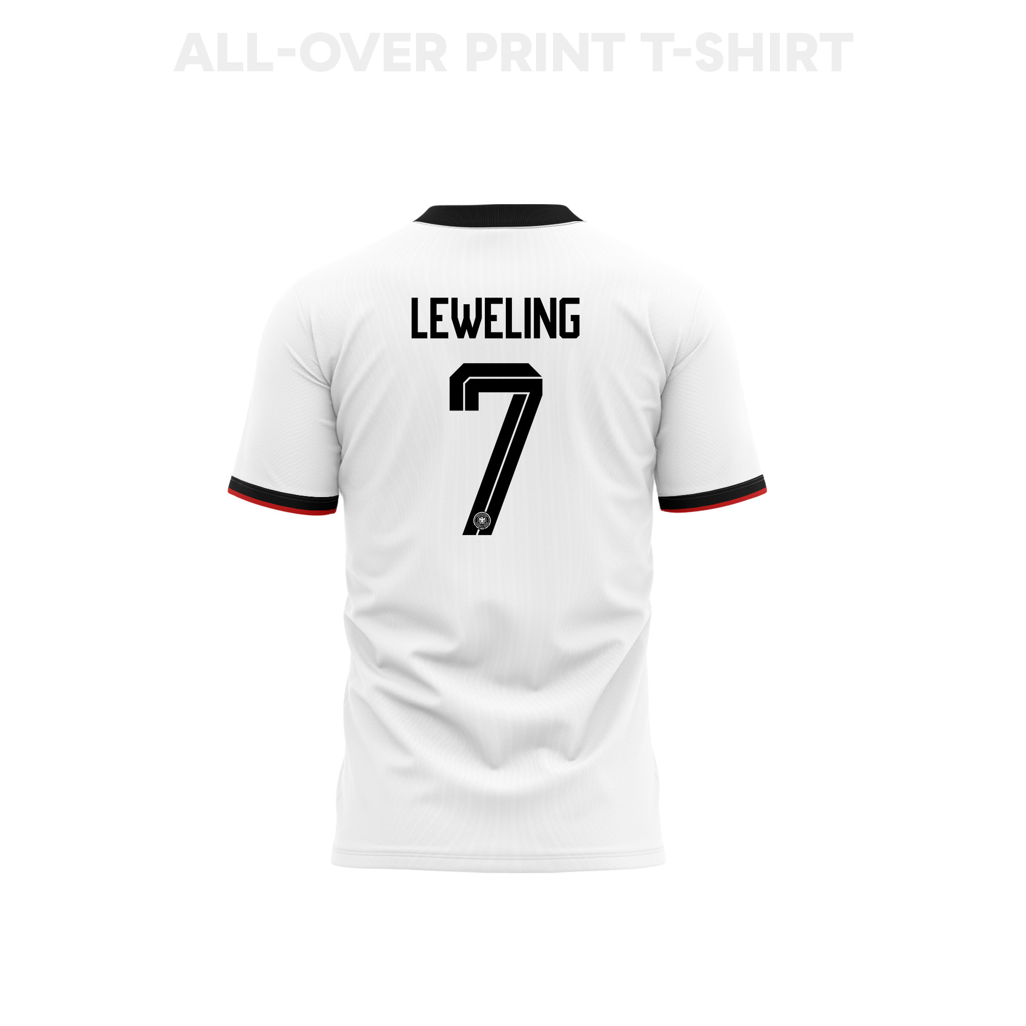 Jamie Leweling 7 Germany 2026 Home 3D T-Shirt Fully Printed – Unisex, White - Jersey Teams