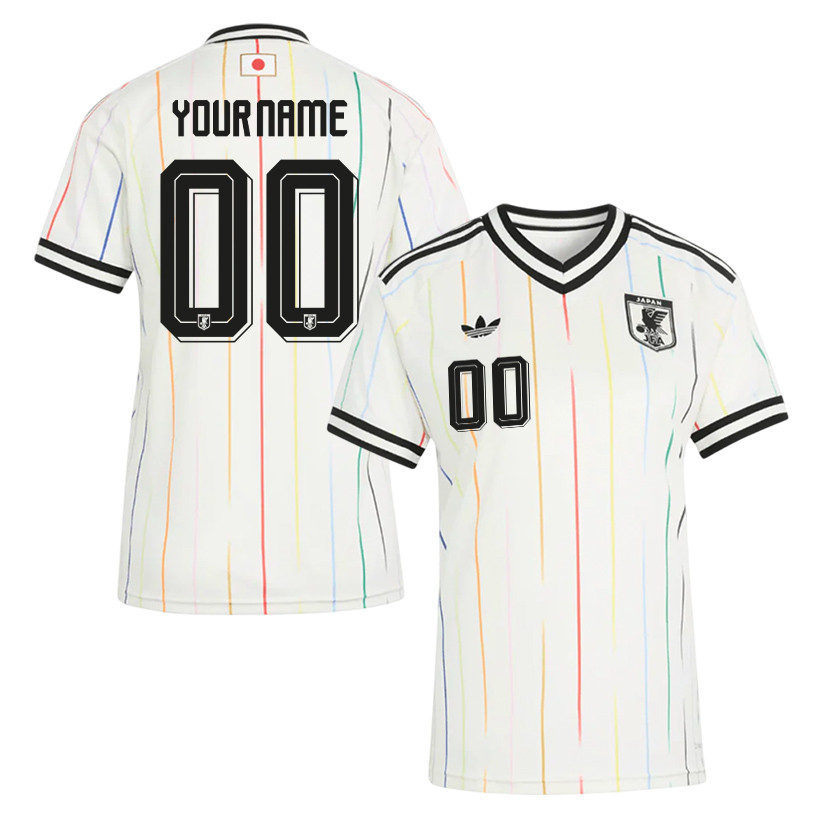 Japan National Team 2026 Women's Personalized Away Jersey - Off White - Jersey Teams