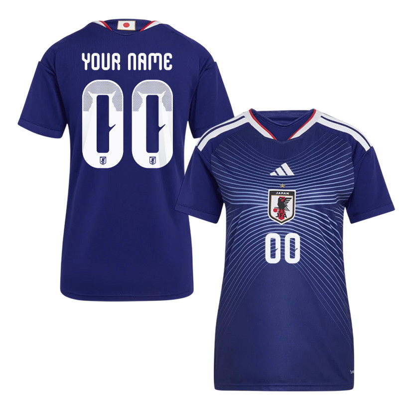 Japan National Team 2026 Women's Personalized Home Jersey - Blue - Jersey Teams