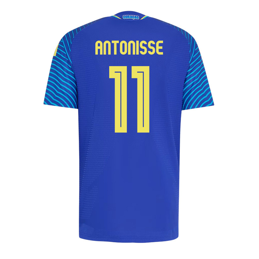 Jeremy Antonisse 11 Curacao 2026 Home Jersey - Blue, Men - Jersey Teams