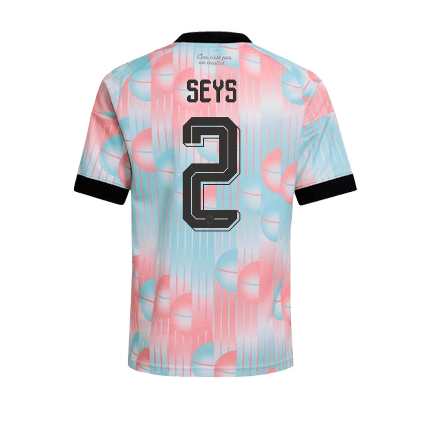 Joaquin Seys 2 Belgium 2026 YOUTH Away Jersey & Shorts Set - Light Blue - Jersey Teams