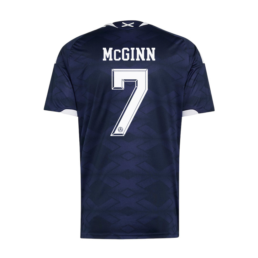 John McGinn 7 Scotland National Team 2026 x World Cup Patch Home Jersey - Navy, Men - Jersey Teams
