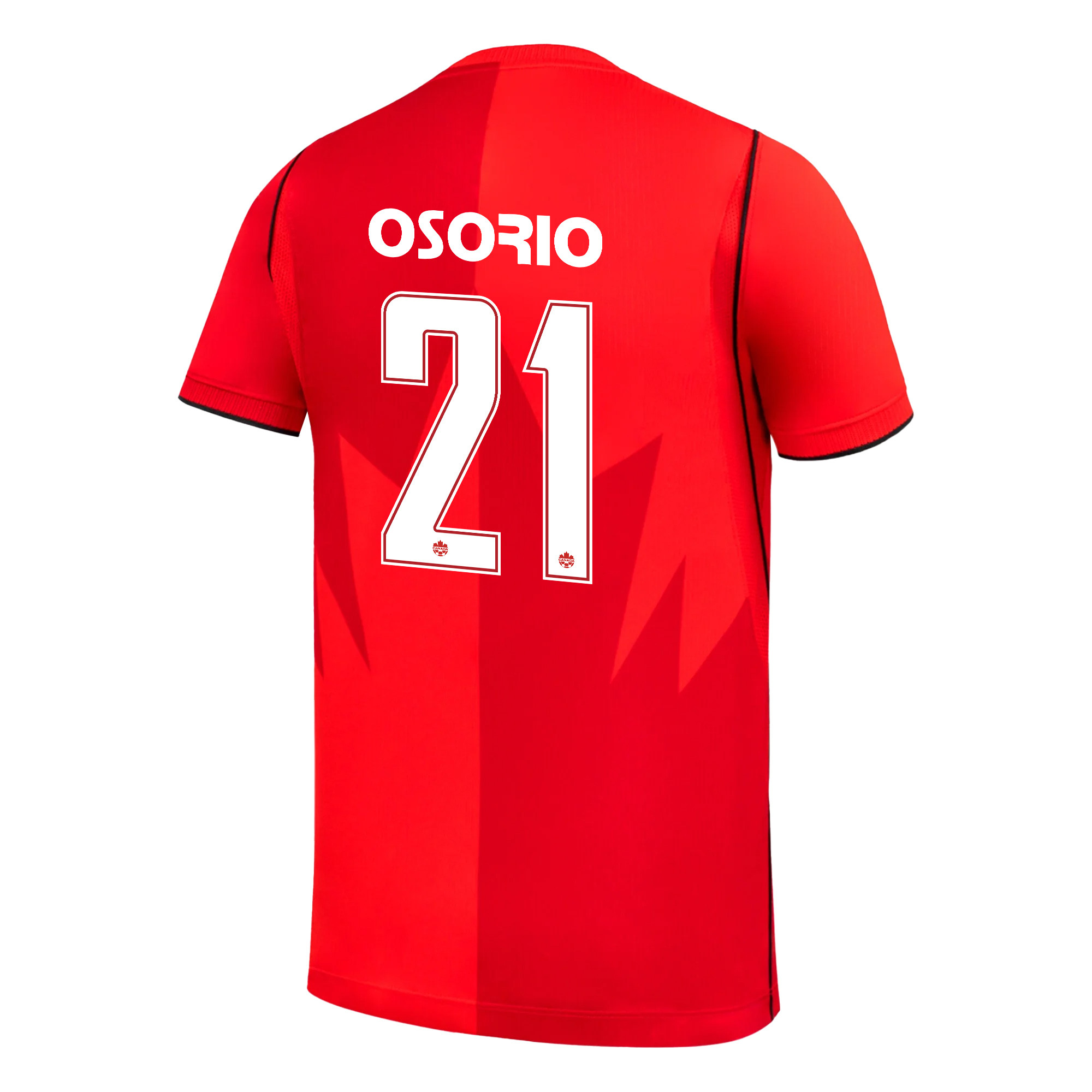 Jonathan Osorio 21 Youth Canada National Team 2026 Home Jersey - Red - Jersey Teams