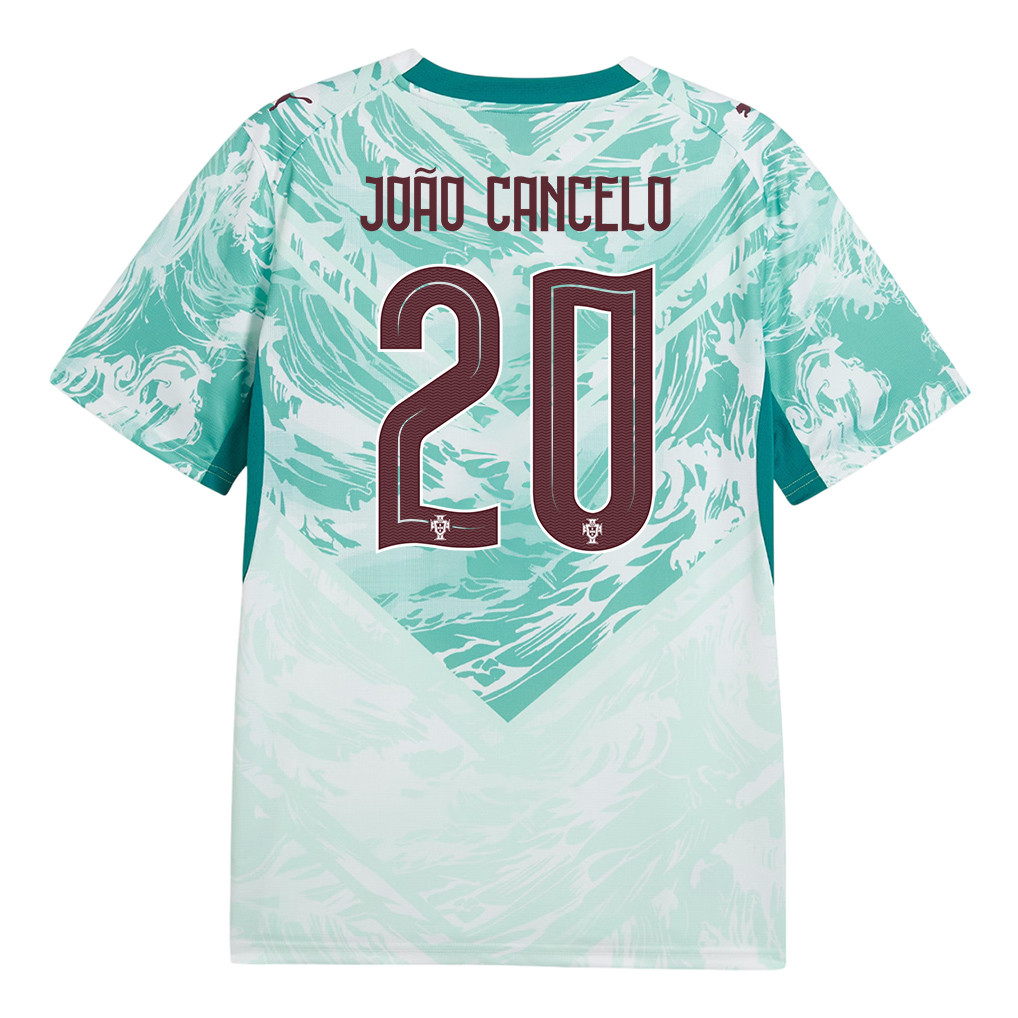 João Cancelo 20 Portugal National Team 2026 x World Cup Patch Away Jersey - White, Men - Jersey Teams