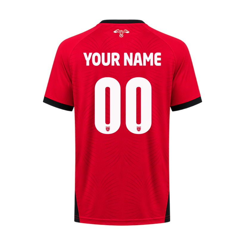 Jordan 2026 Away Jersey - Personalized - Red, Men - Jersey Teams