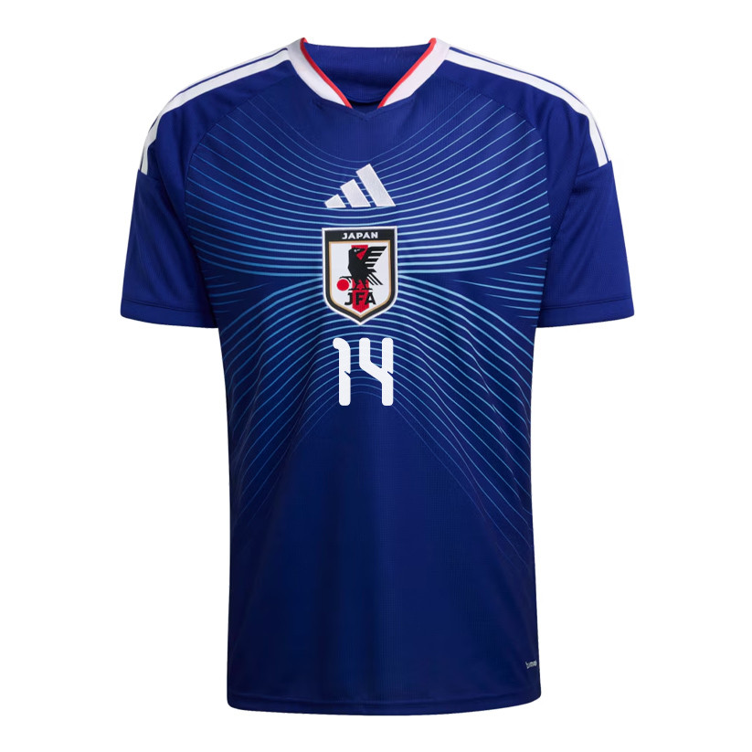 Junya Ito 14 Japan National Team 2026 Home Jersey - Blue, Men - Jersey Teams