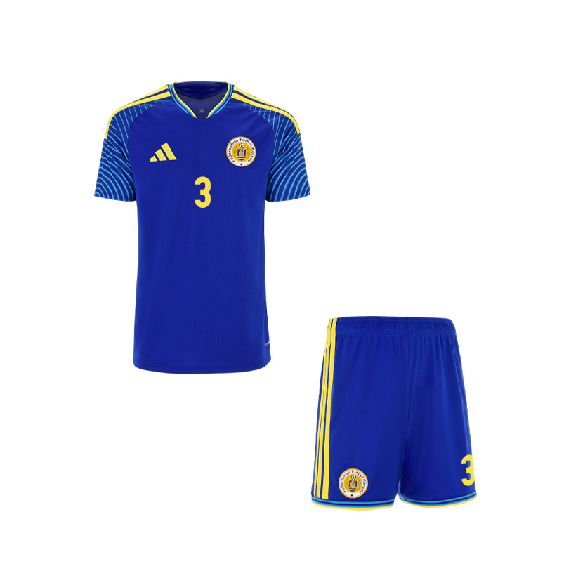 Juriën Gaari 3 Curacao 2026 YOUTH Home Jersey & Shorts Set - Blue - Jersey Teams