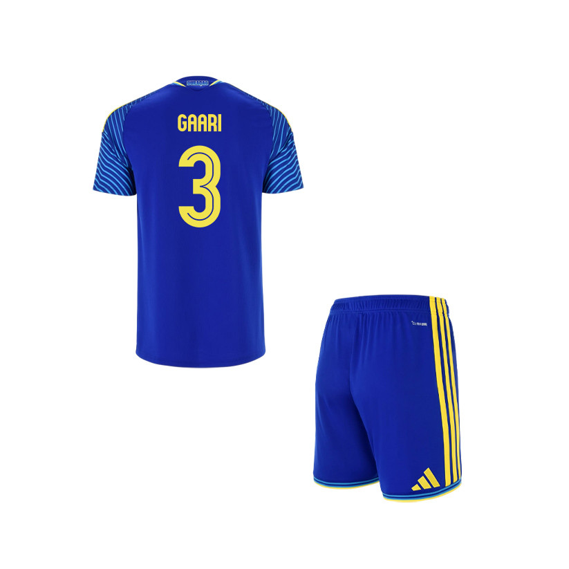 Juriën Gaari 3 Curacao 2026 YOUTH Home Jersey & Shorts Set - Blue - Jersey Teams