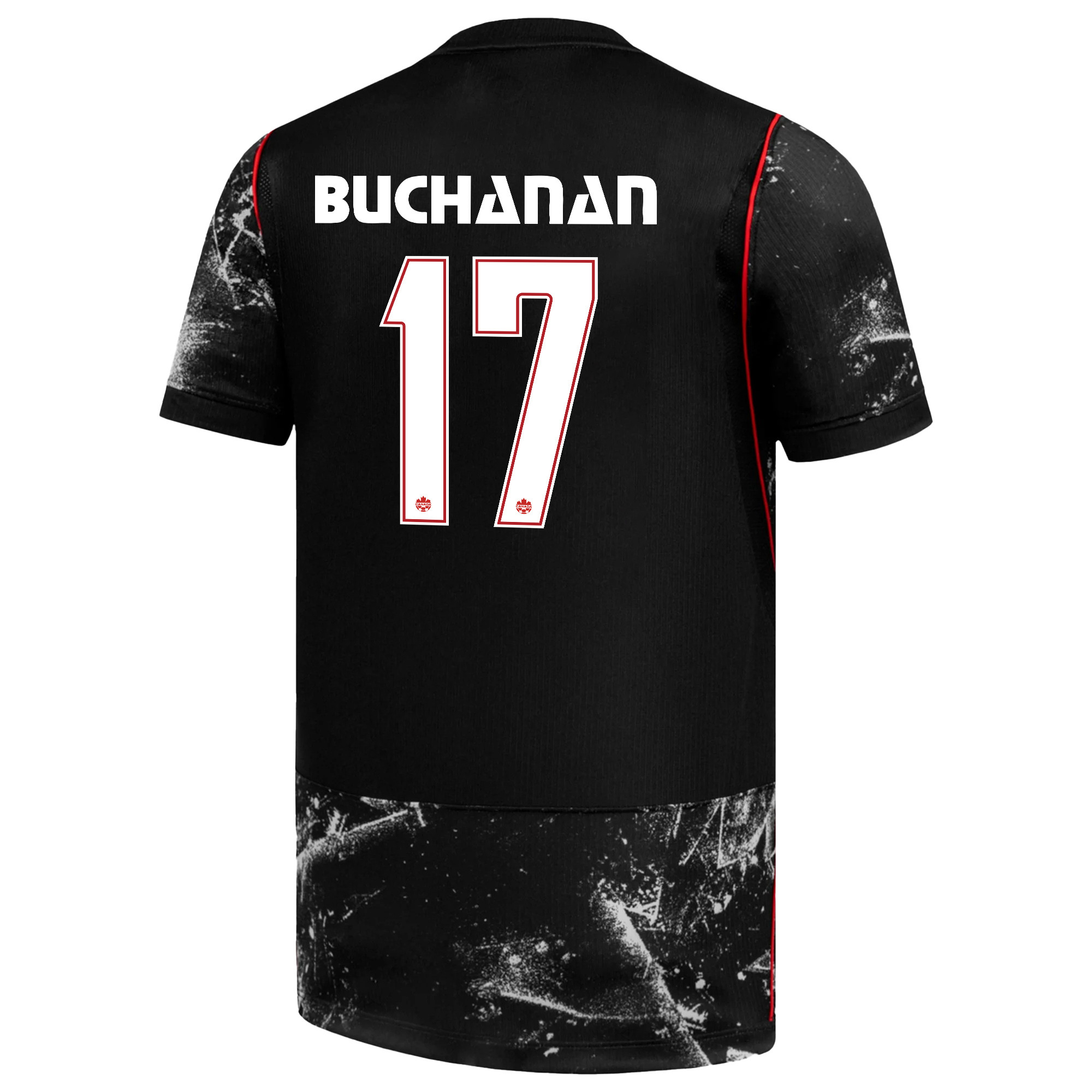 Kadeisha Buchanan 17 Youth Canada National Team 2026 Away Jersey - Black - Jersey Teams