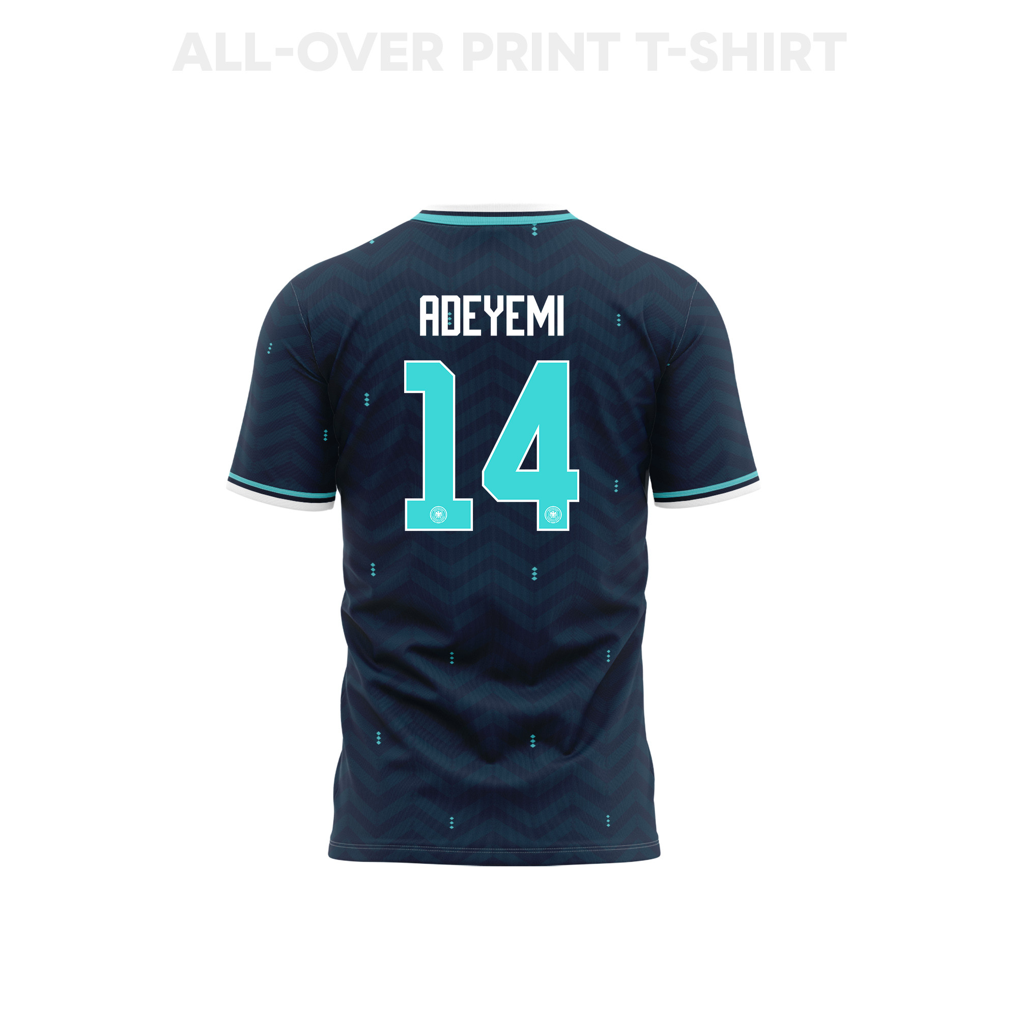 Karim Adeyemi 14 Youth Germany 2026 Away 3D T-shirt Fully Printed – Navy - Jersey Teams