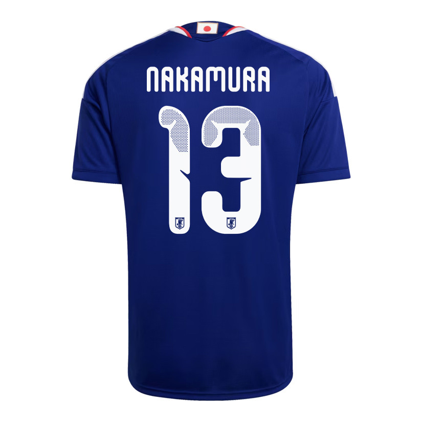 Keito Nakamura 13 Japan National Team 2026 Home Jersey - Blue, Men - Jersey Teams