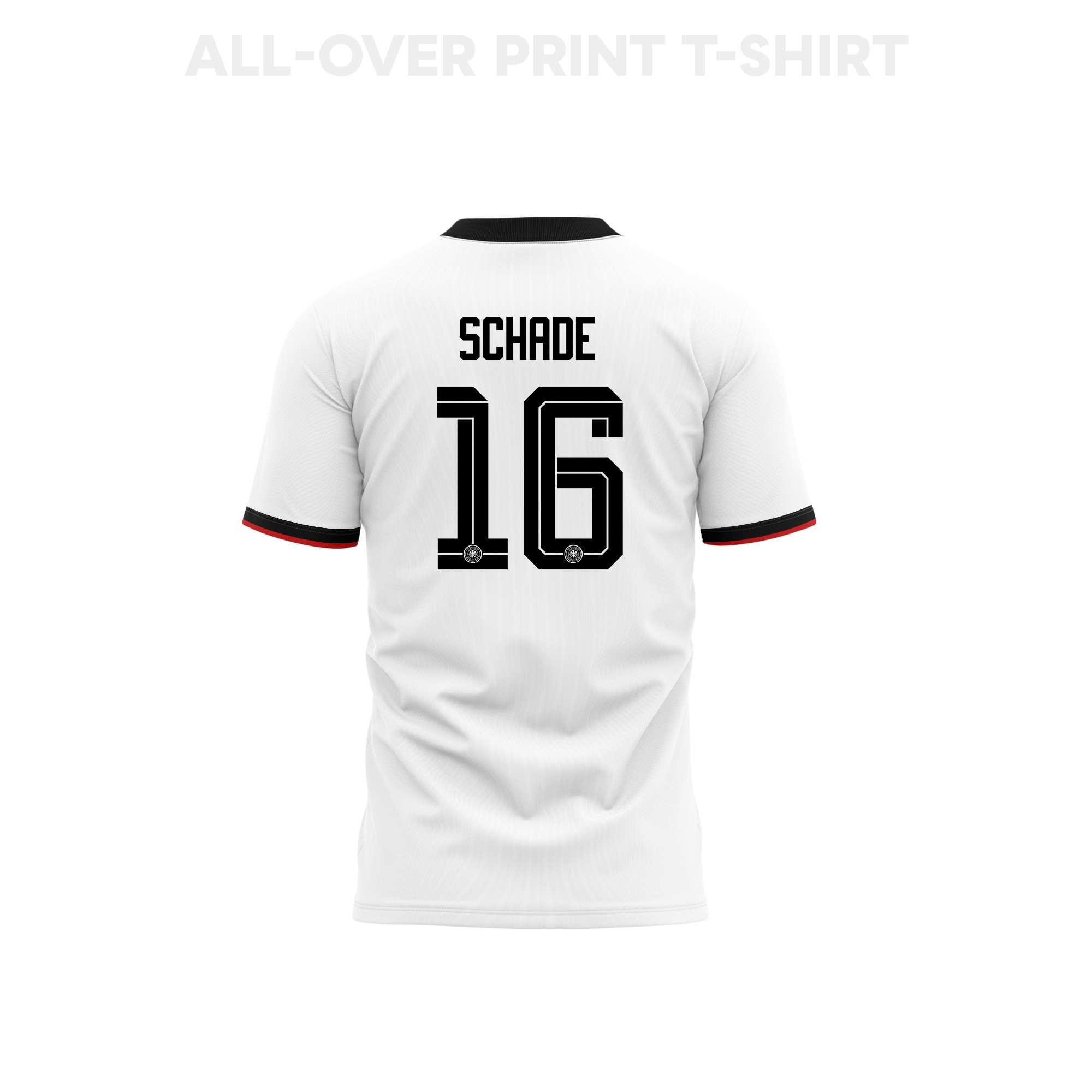 Kevin Schade 16 Germany 2026 Home 3D T-Shirt Fully Printed – Unisex, White - Jersey Teams