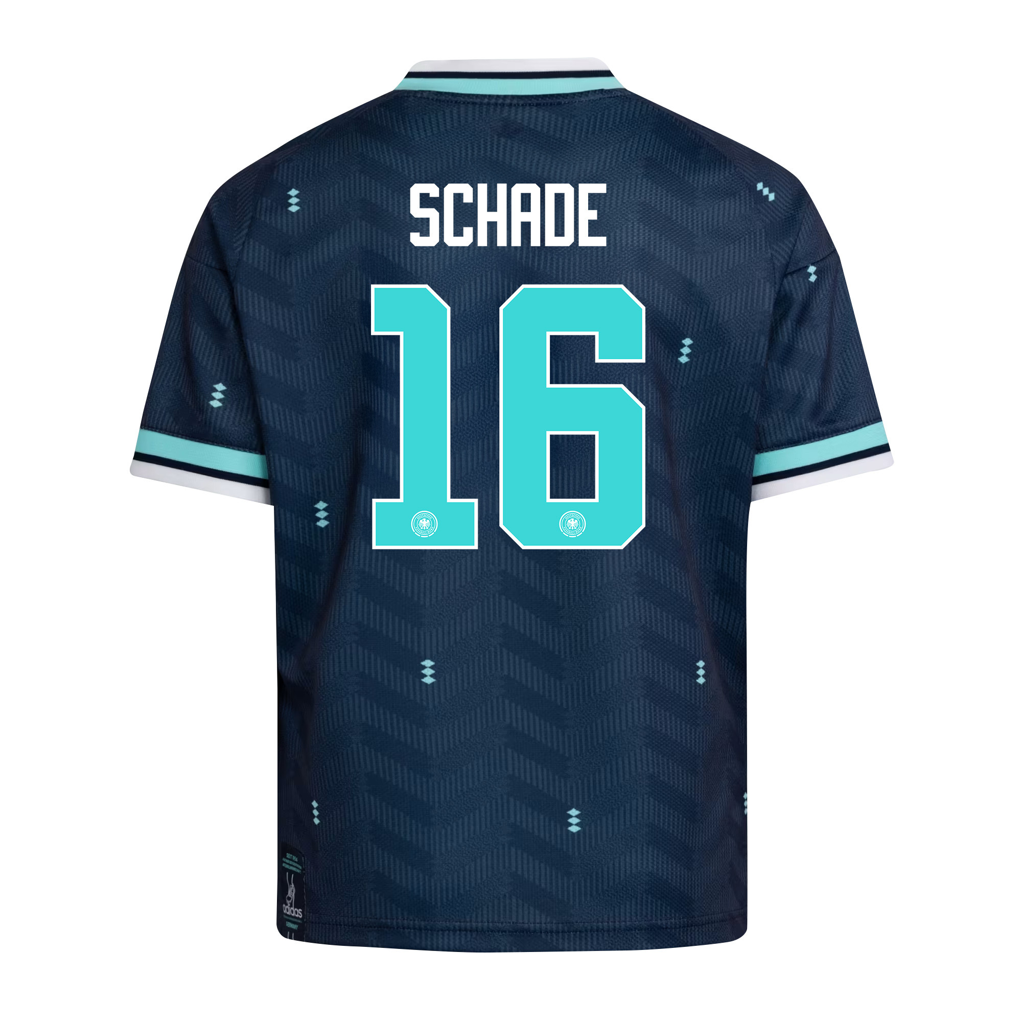 Kevin Schade 16 Youth Germany National Team 2026 Away Jersey - Navy - Jersey Teams